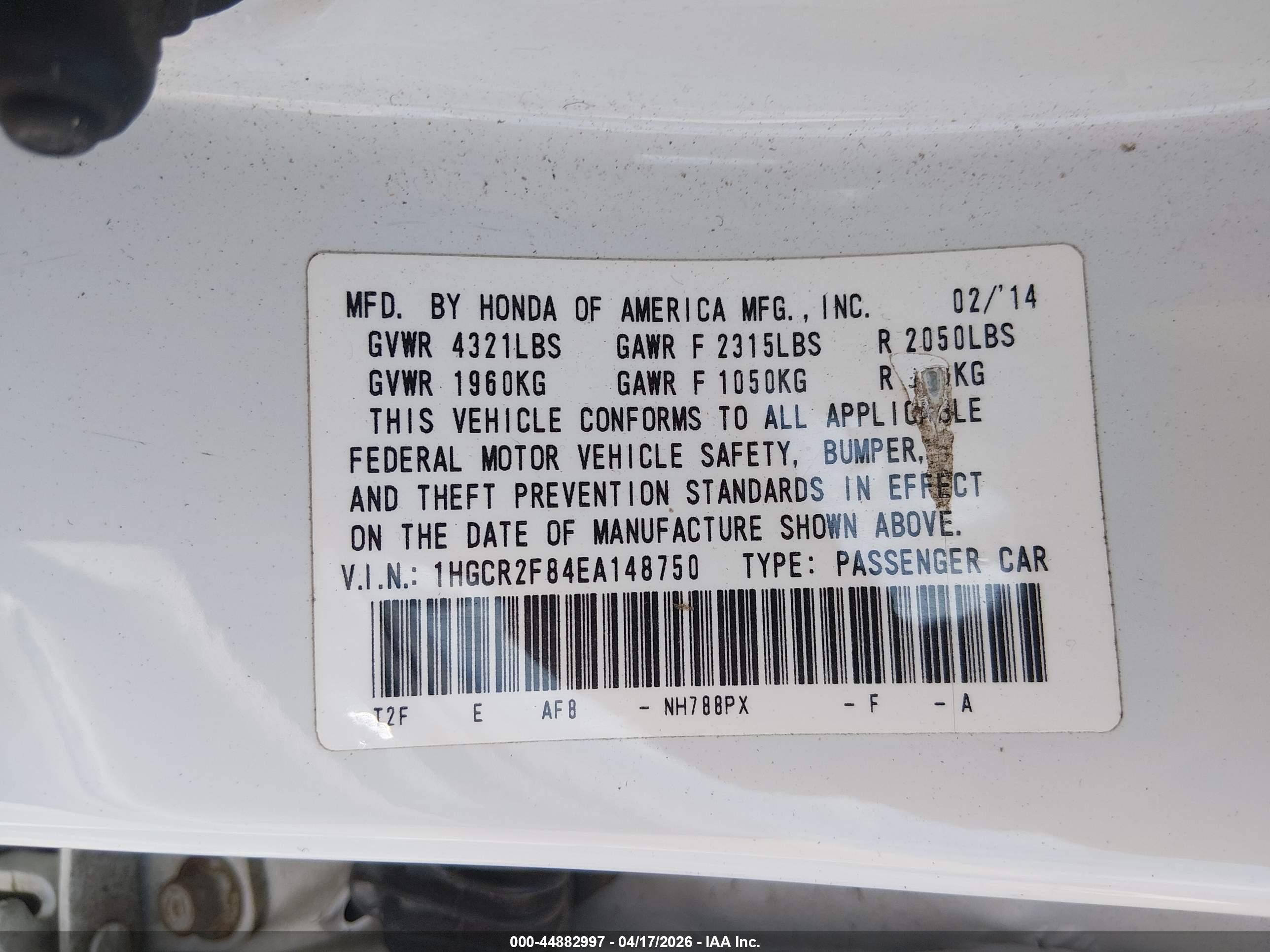 HONDA ACCORD image 9