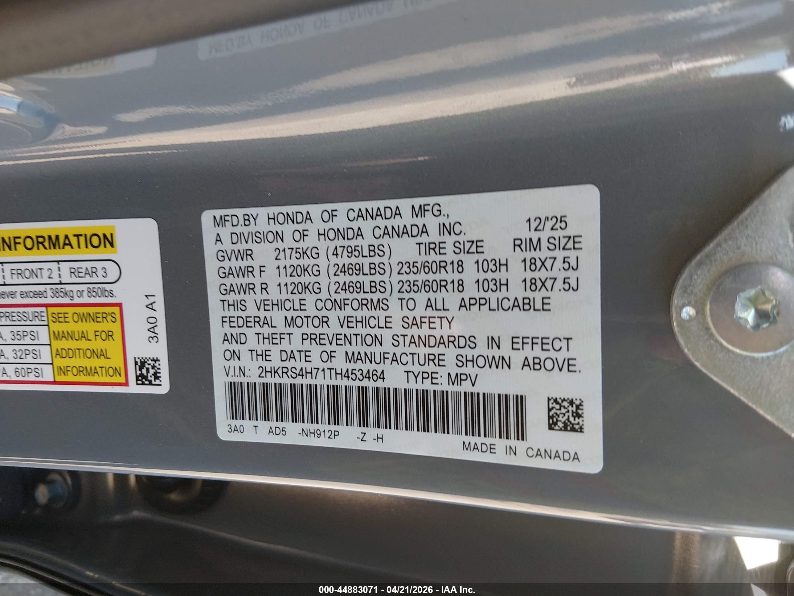 HONDA CR-V image 9