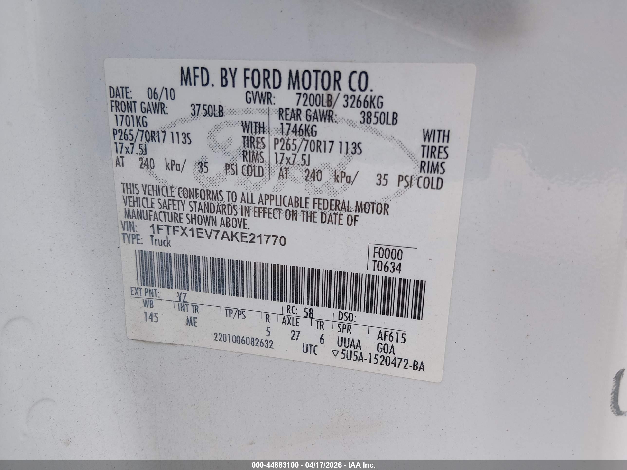 FORD F-150 image 9