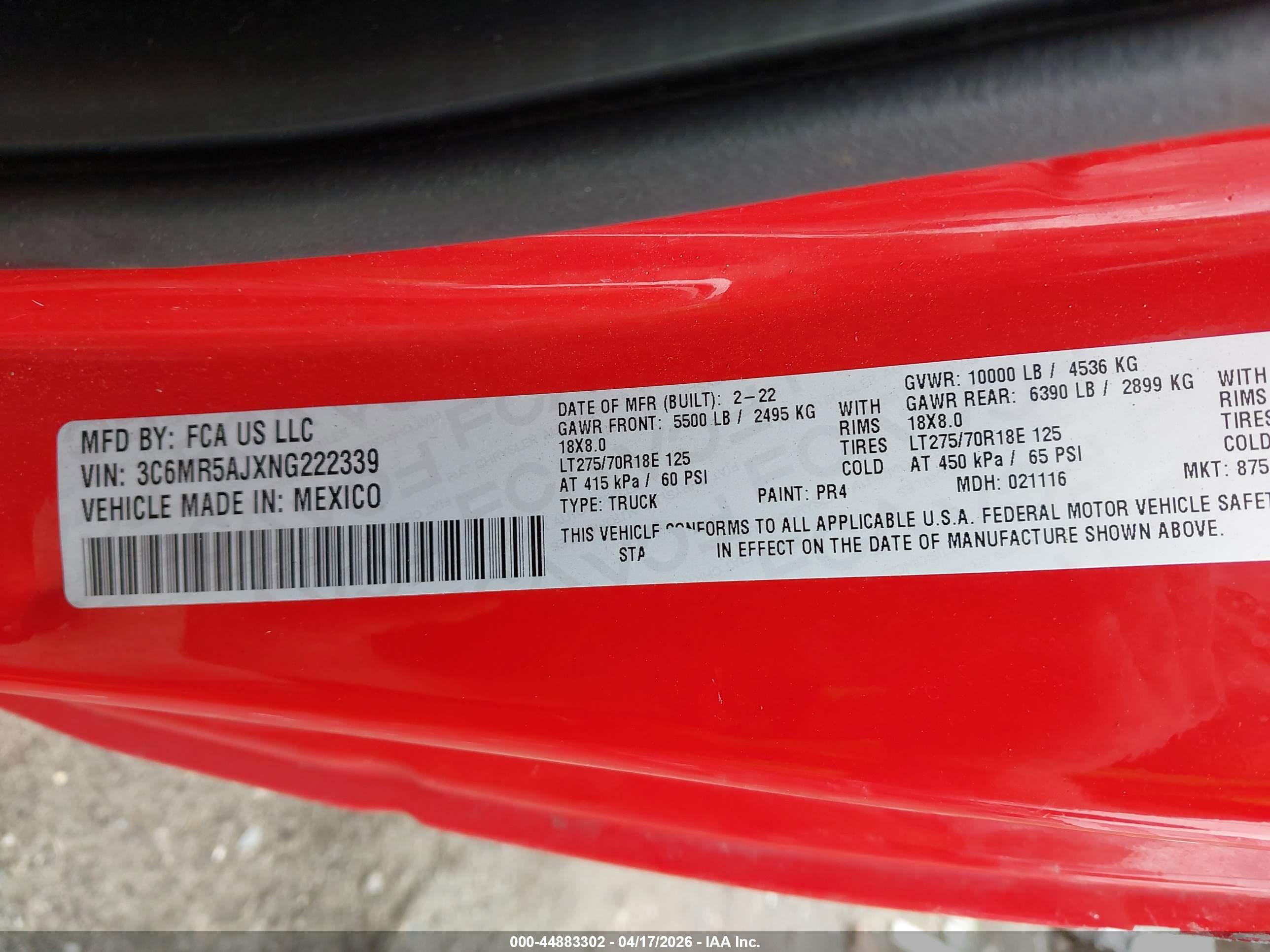RAM 2500 image 9