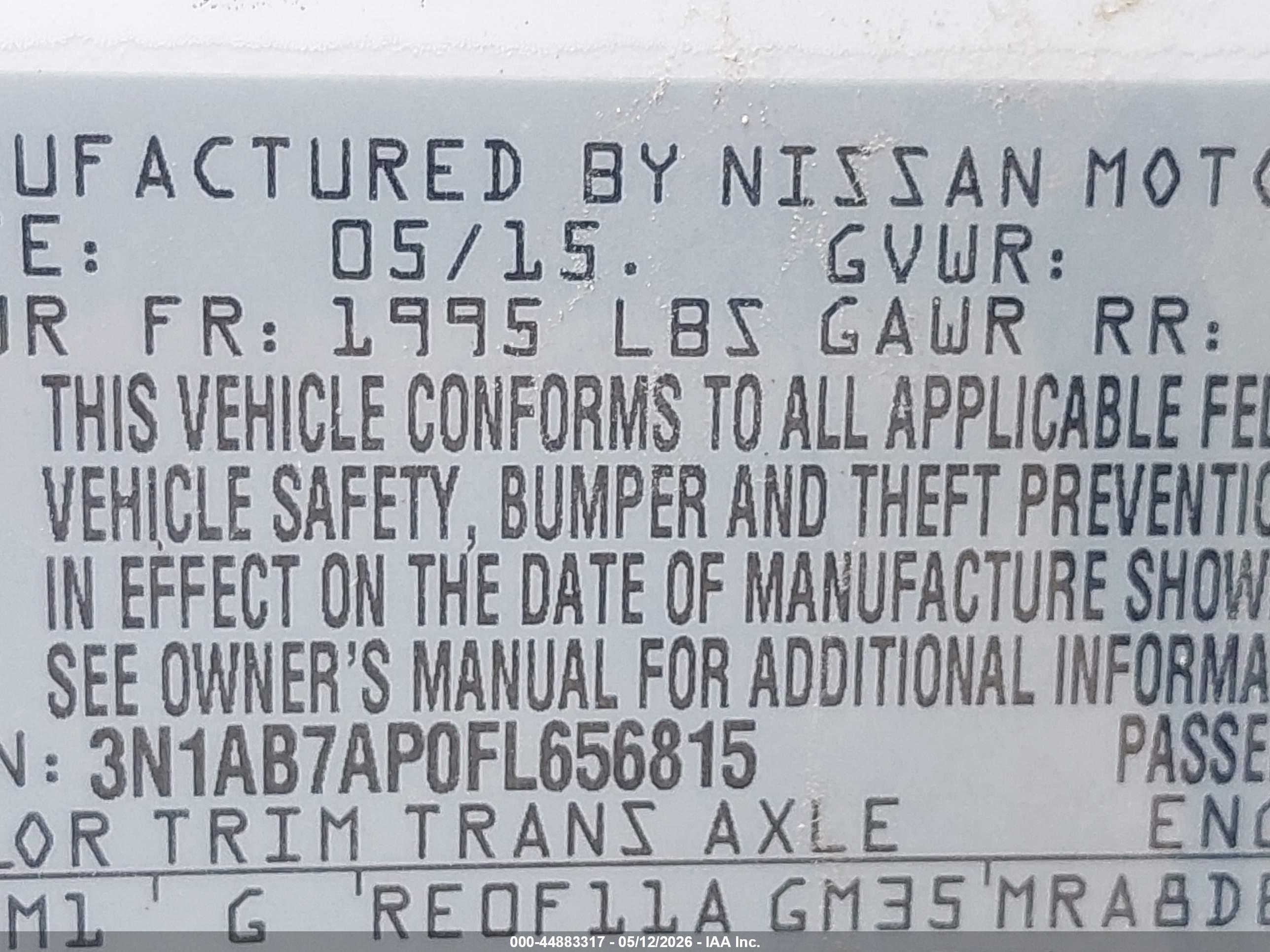 NISSAN SENTRA image 9