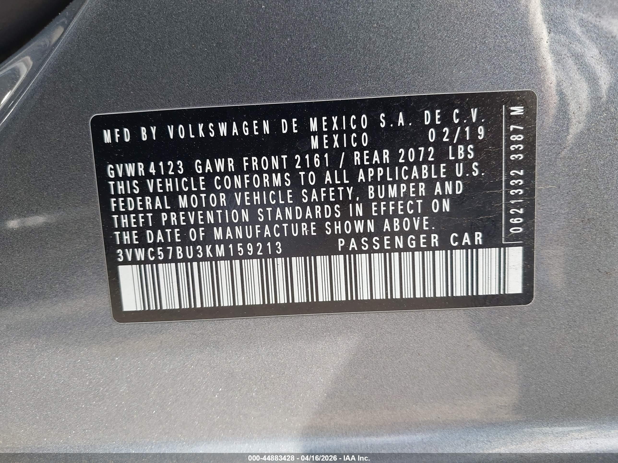 VOLKSWAGEN JETTA image 9