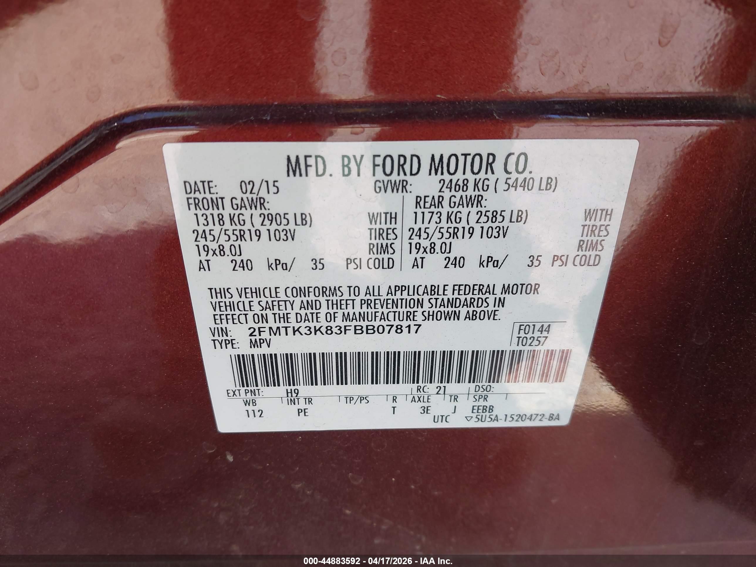FORD EDGE image 9