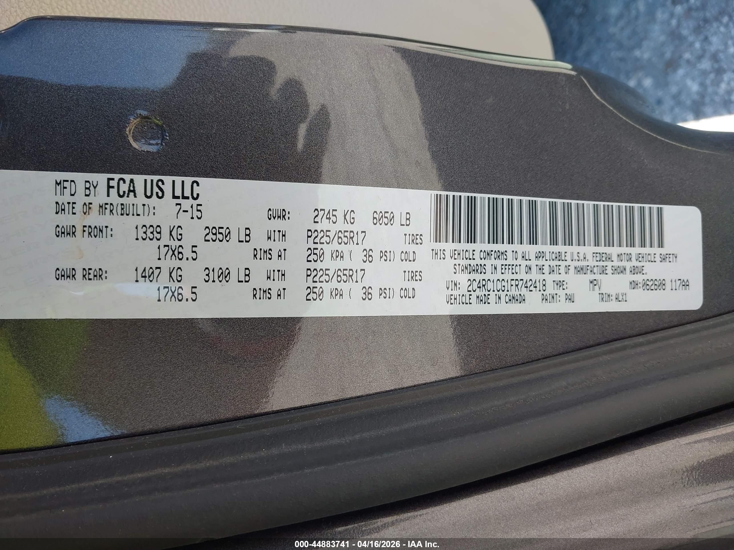 CHRYSLER TOWN image 9