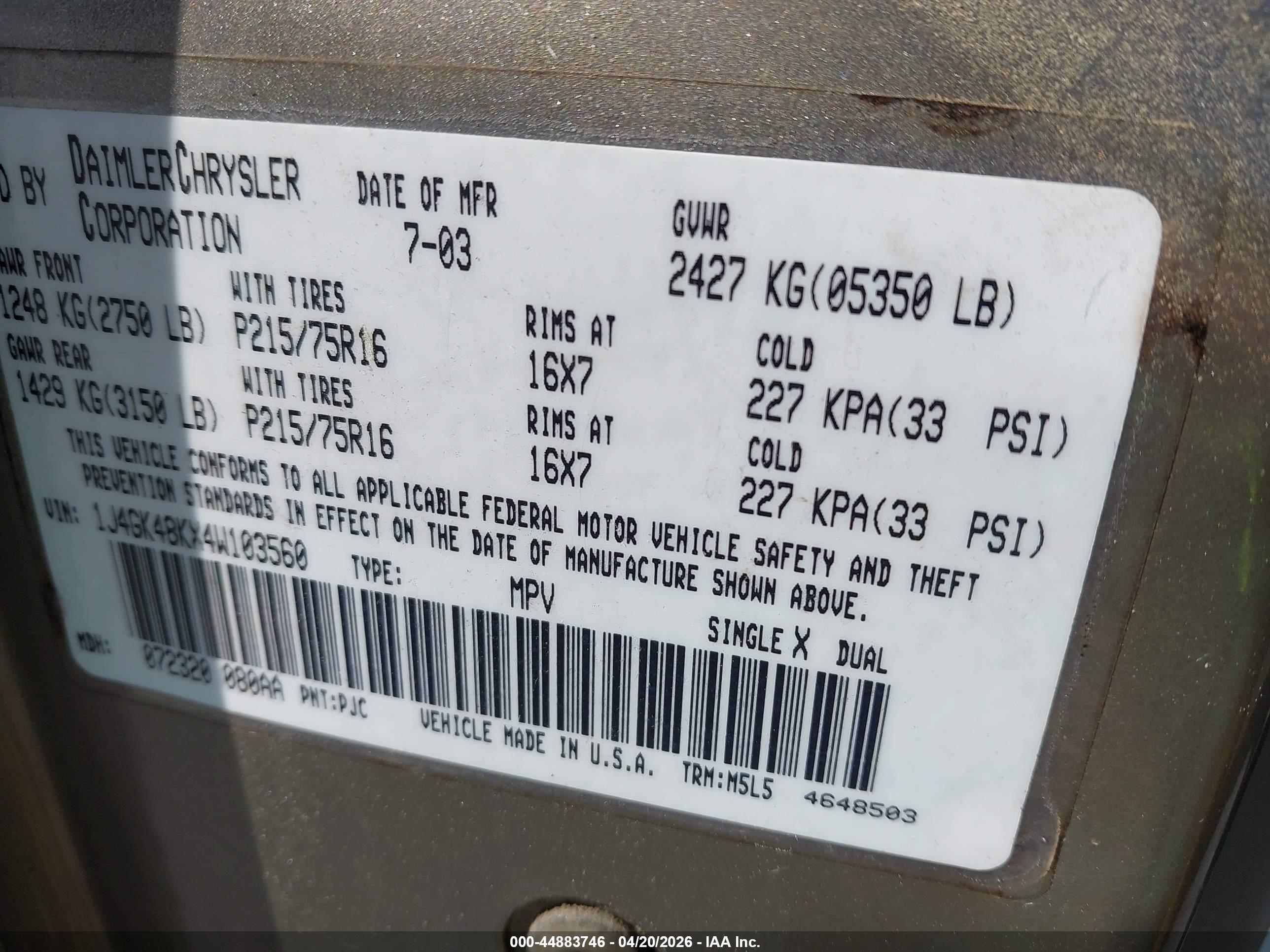 JEEP LIBERTY image 9