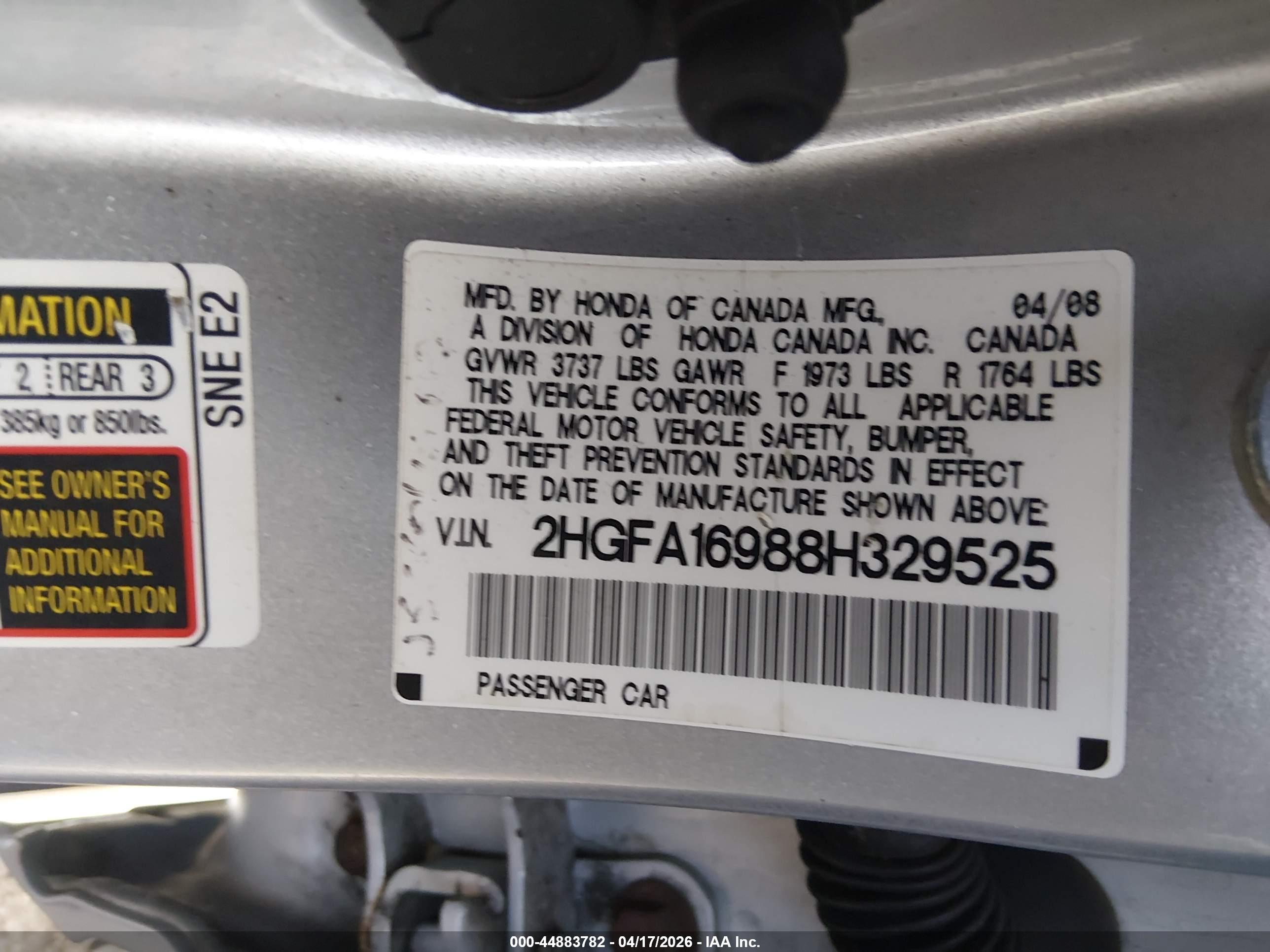 HONDA CIVIC image 9