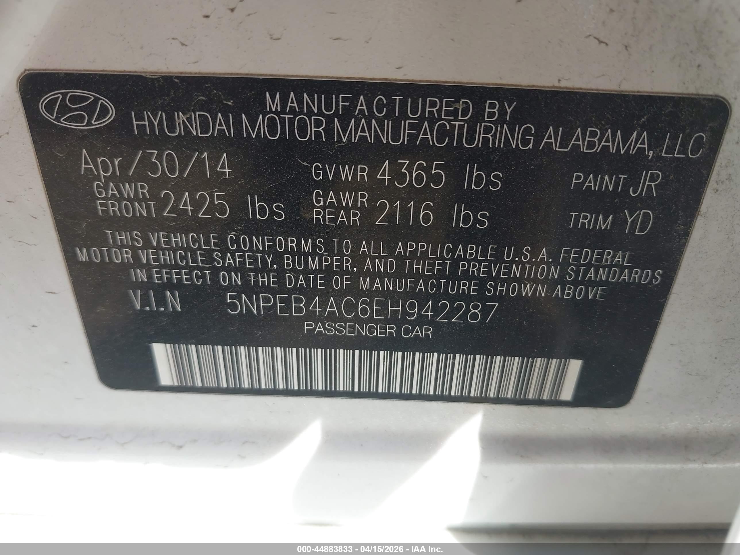 HYUNDAI SONATA image 9