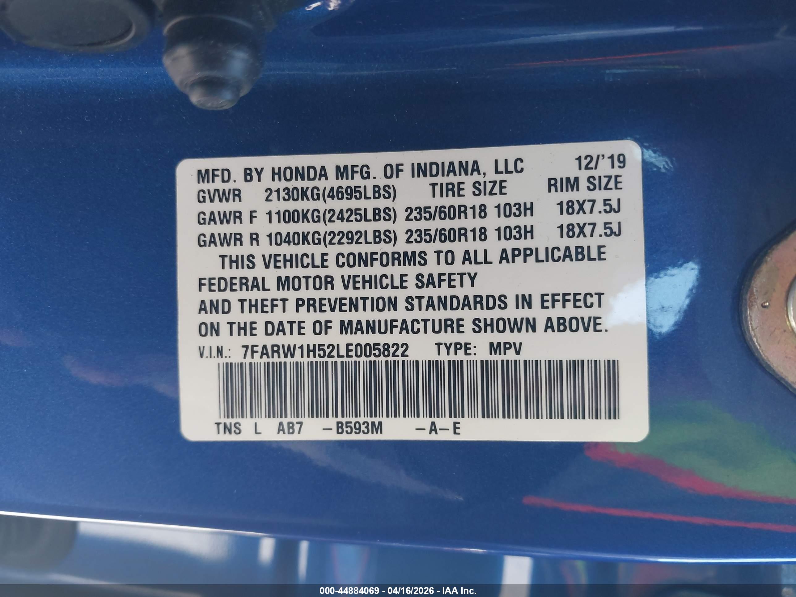 HONDA CR-V image 9