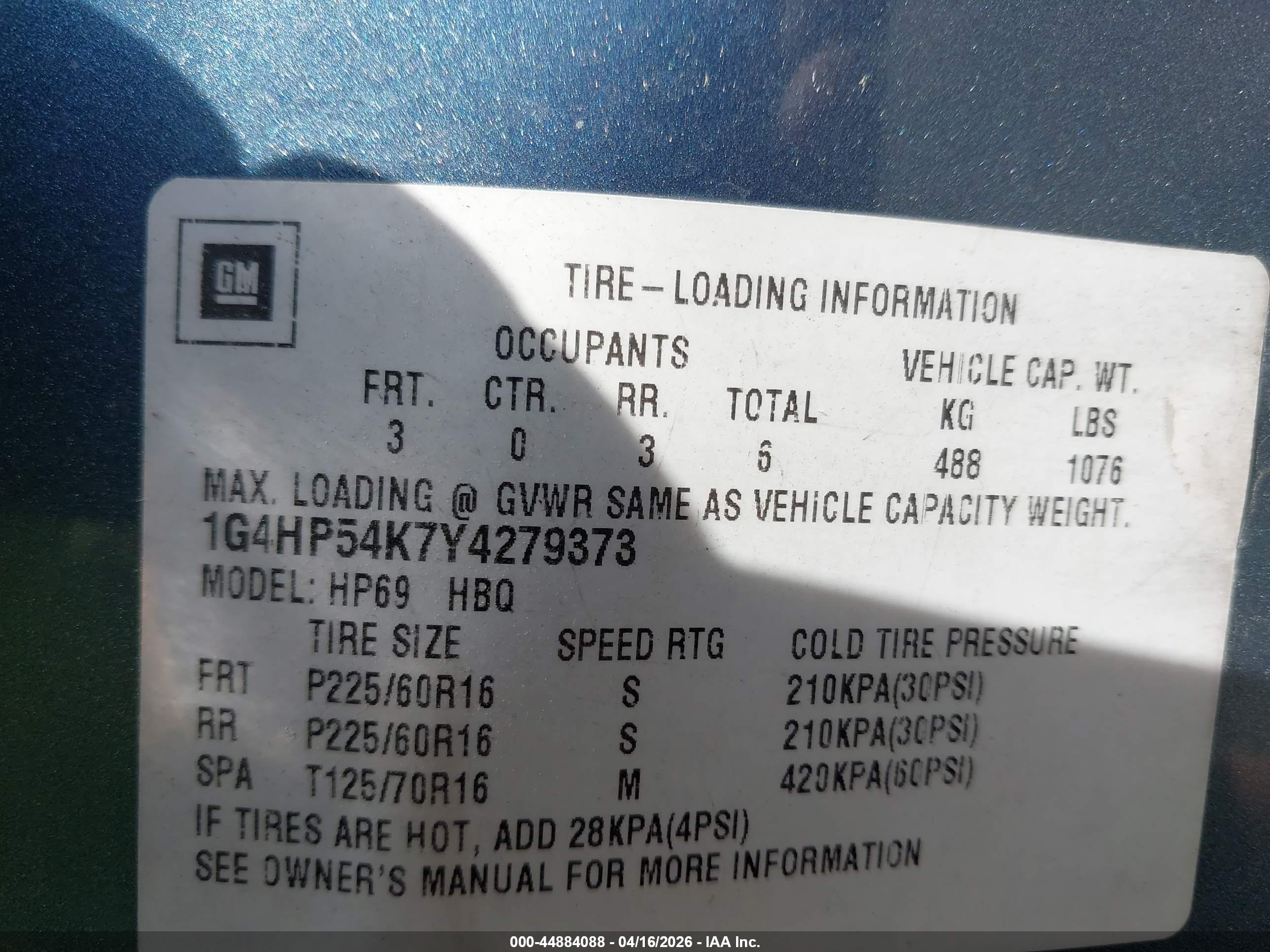 BUICK LESABRE image 9