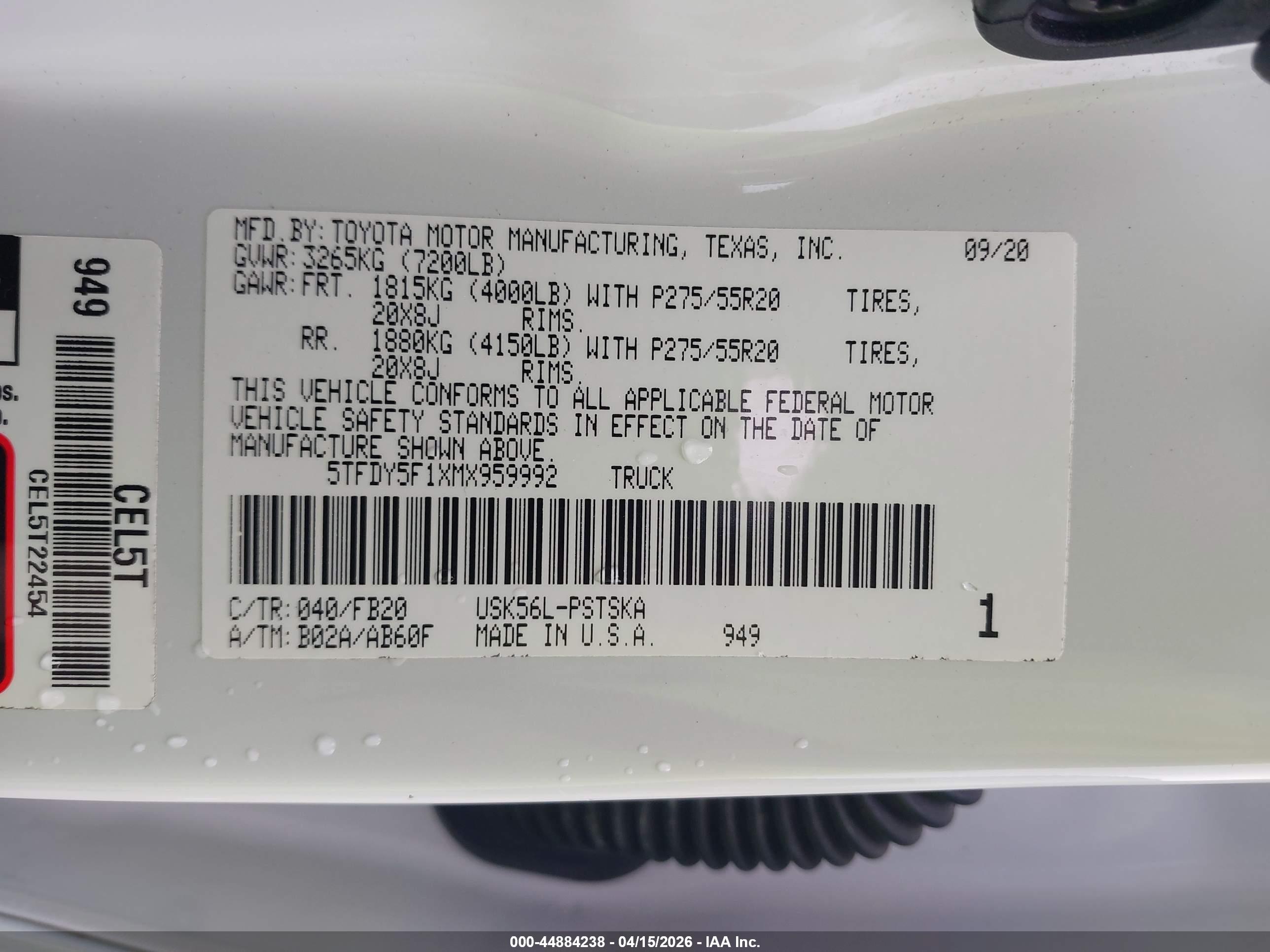 TOYOTA TUNDRA image 9
