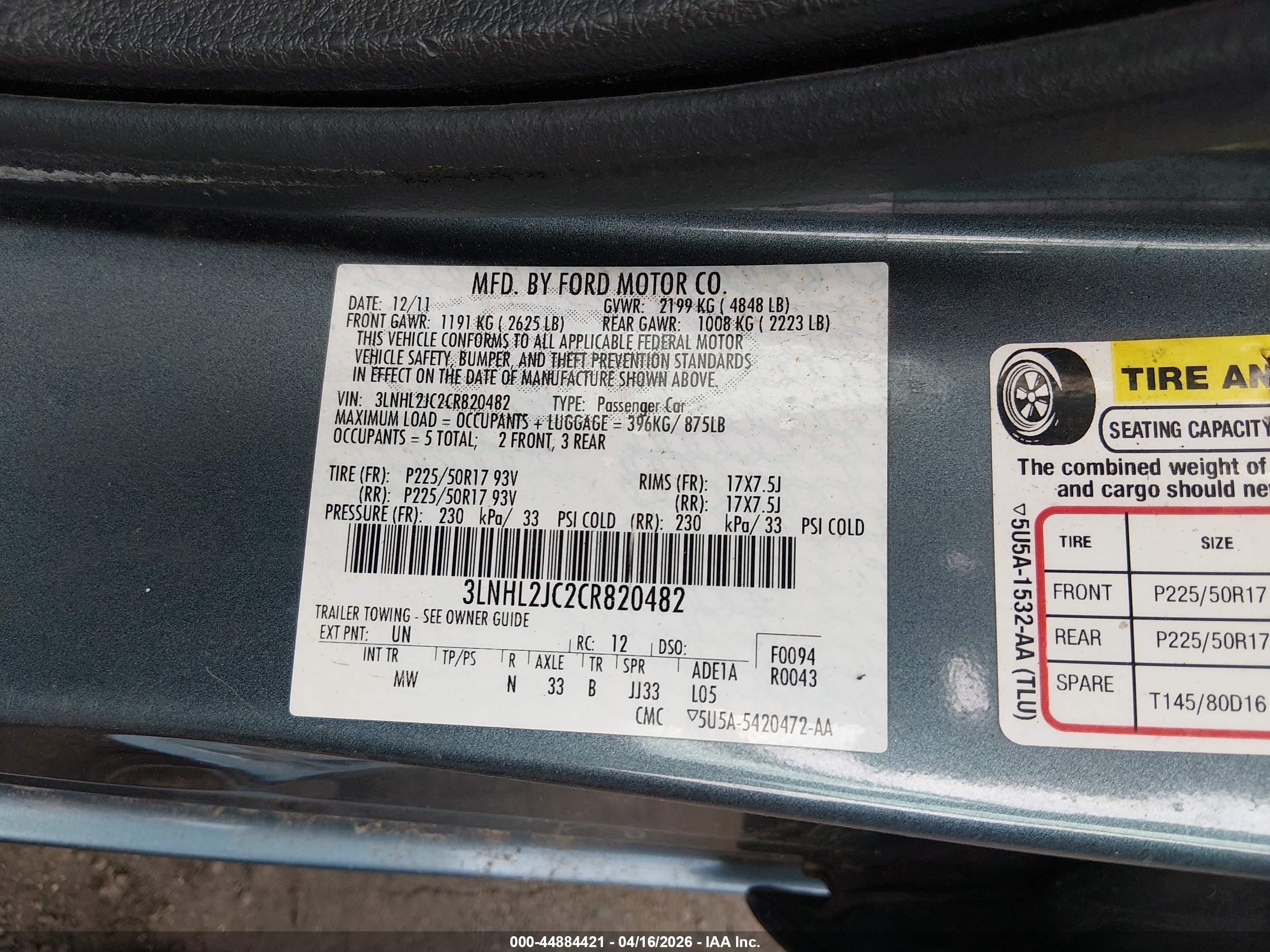 LINCOLN MKZ image 9
