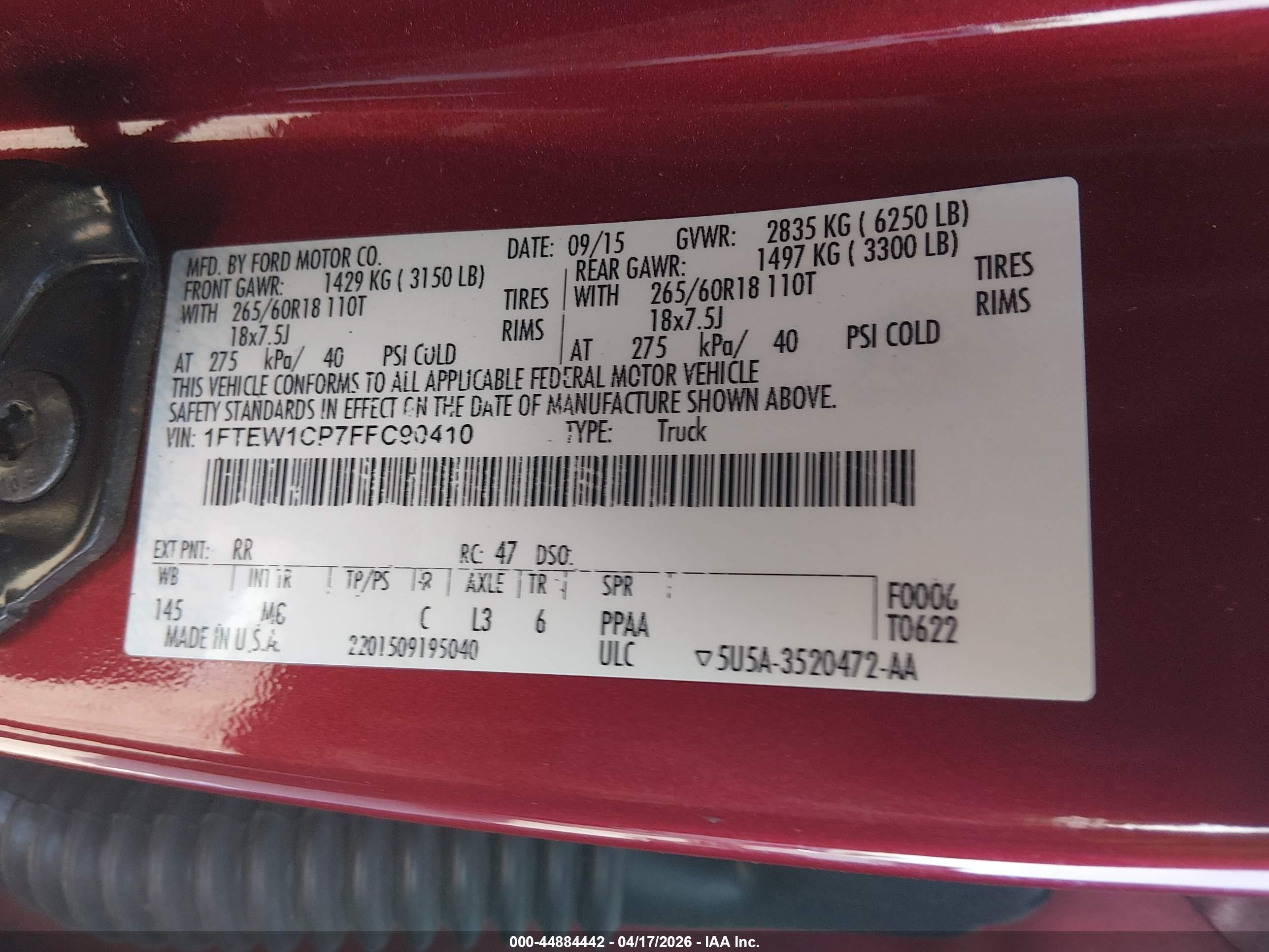 FORD F-150 image 9