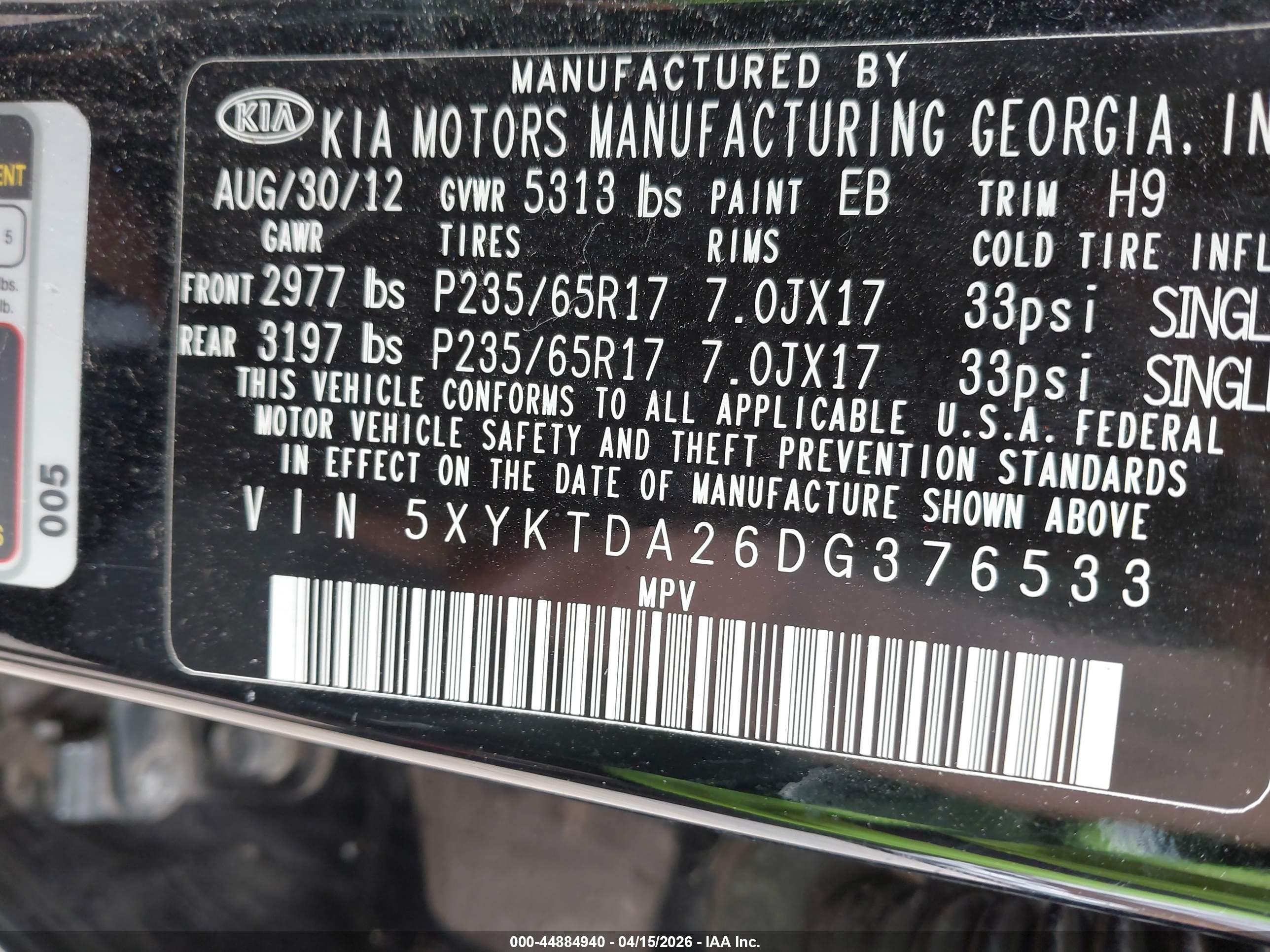KIA SORENTO image 9
