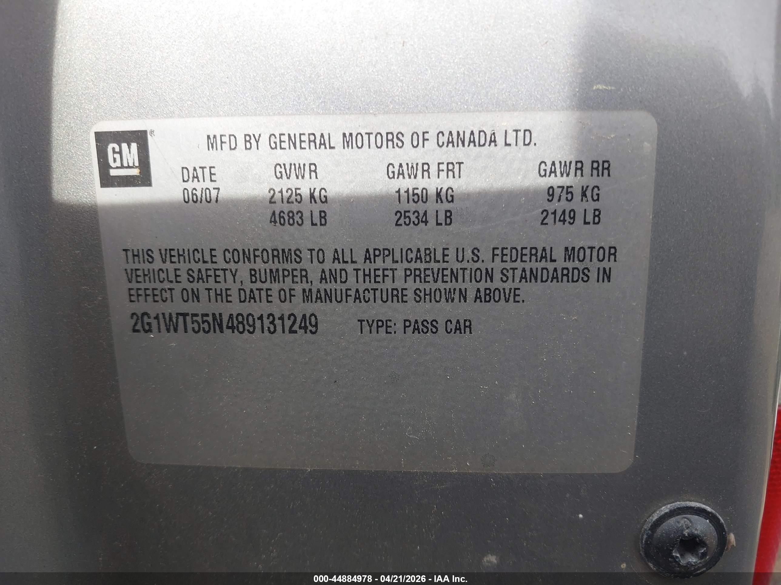 CHEVROLET IMPALA image 9