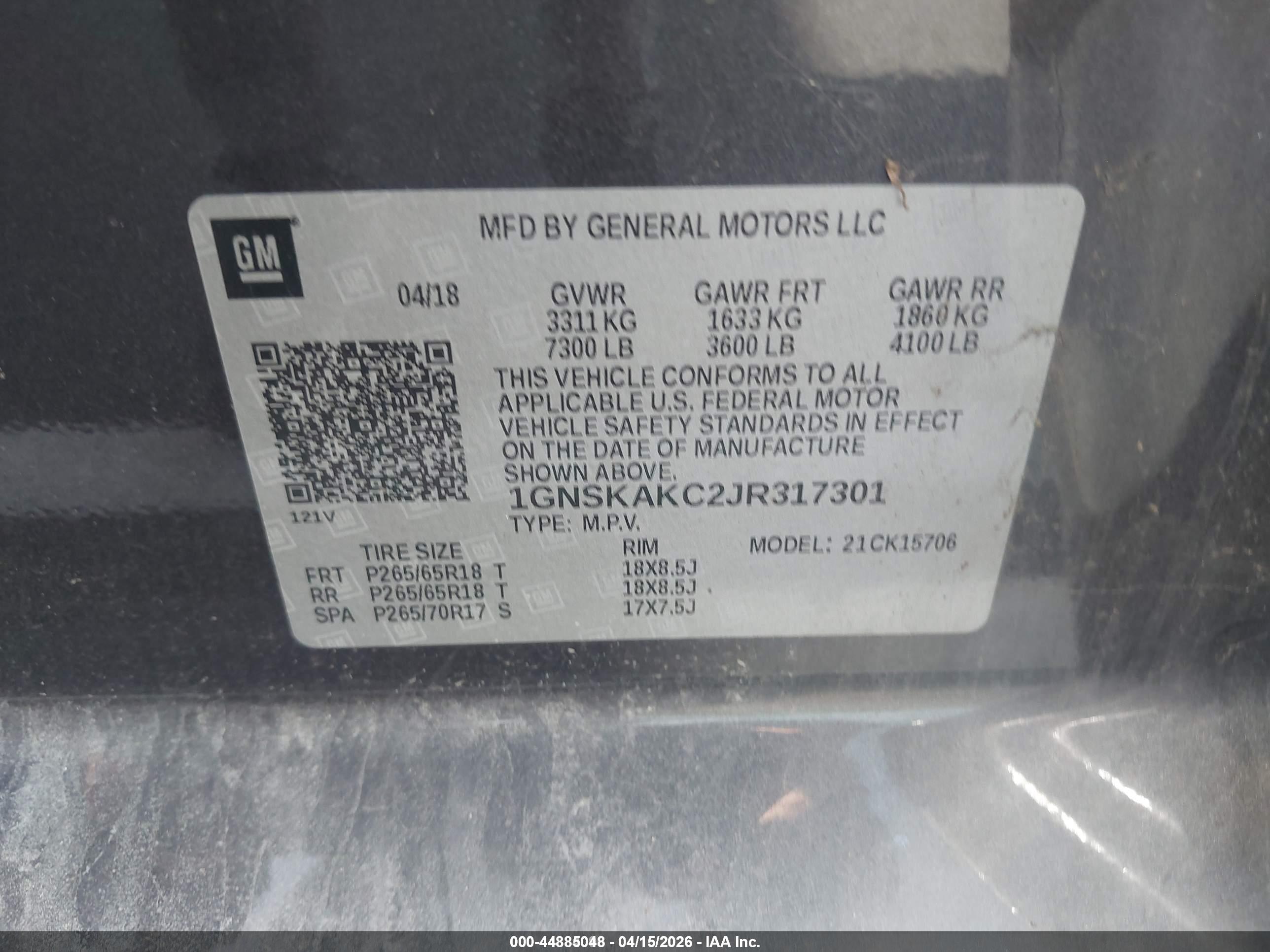CHEVROLET TAHOE image 9
