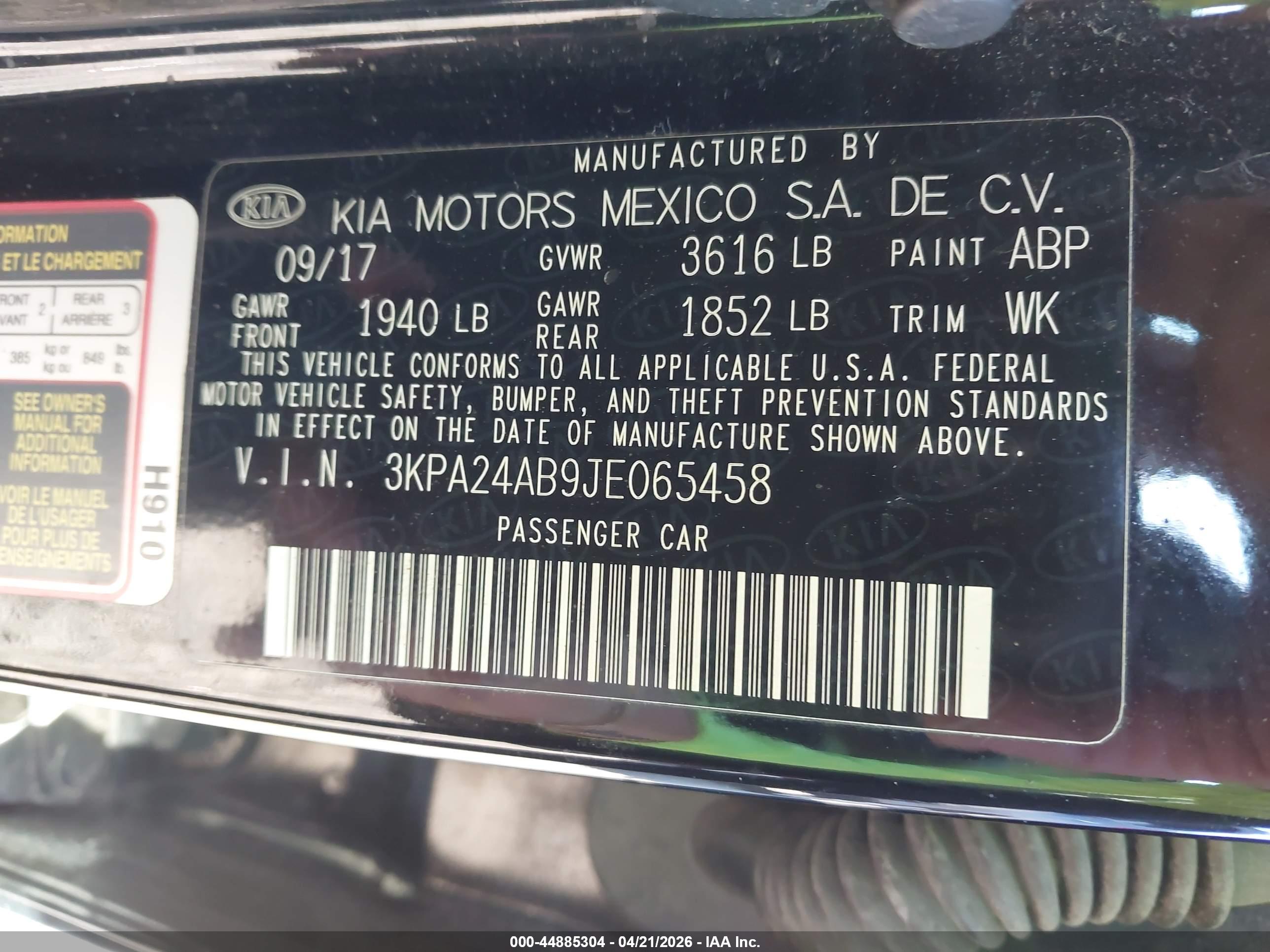 KIA RIO image 9