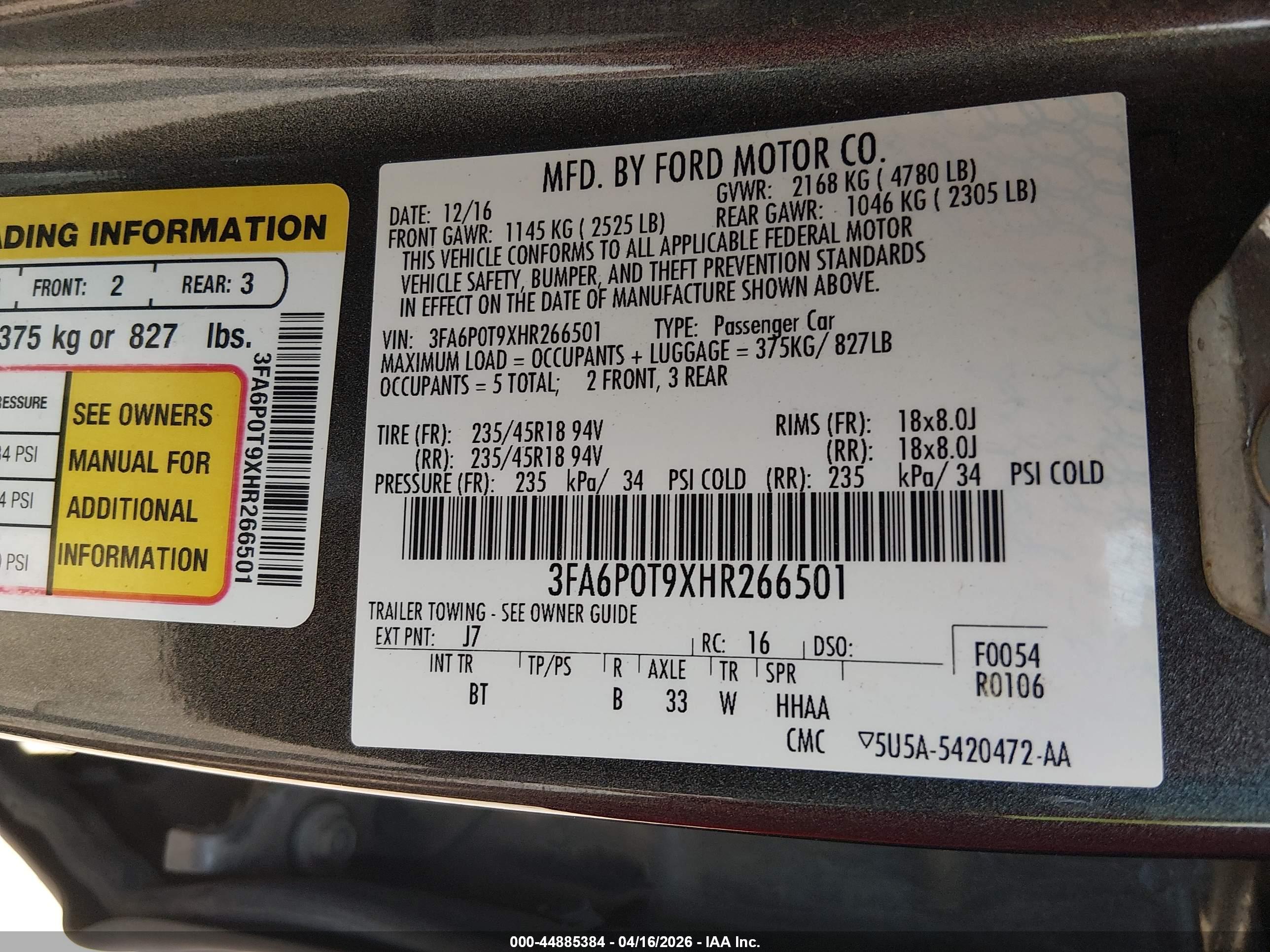 FORD FUSION image 9
