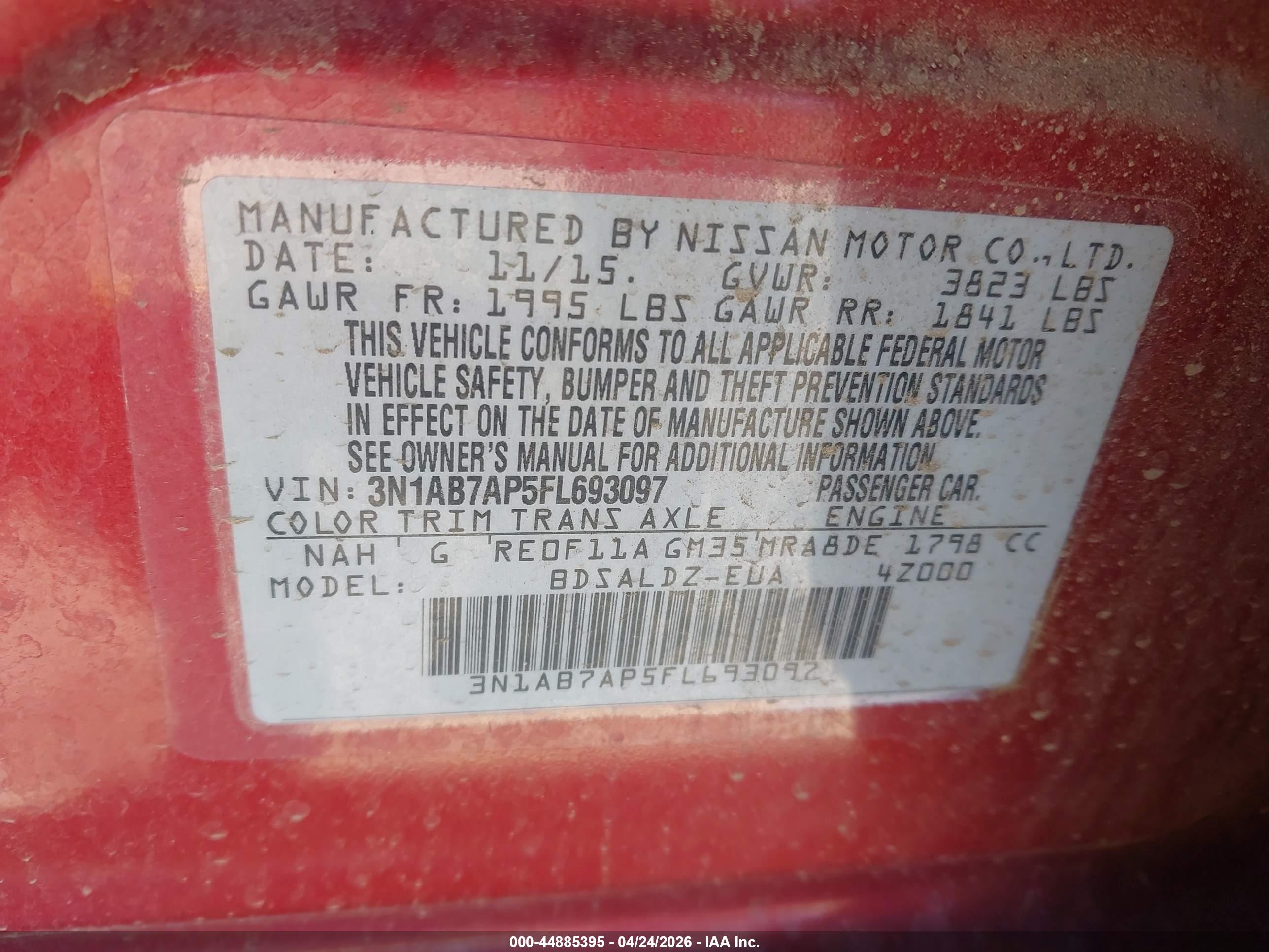 NISSAN SENTRA image 9