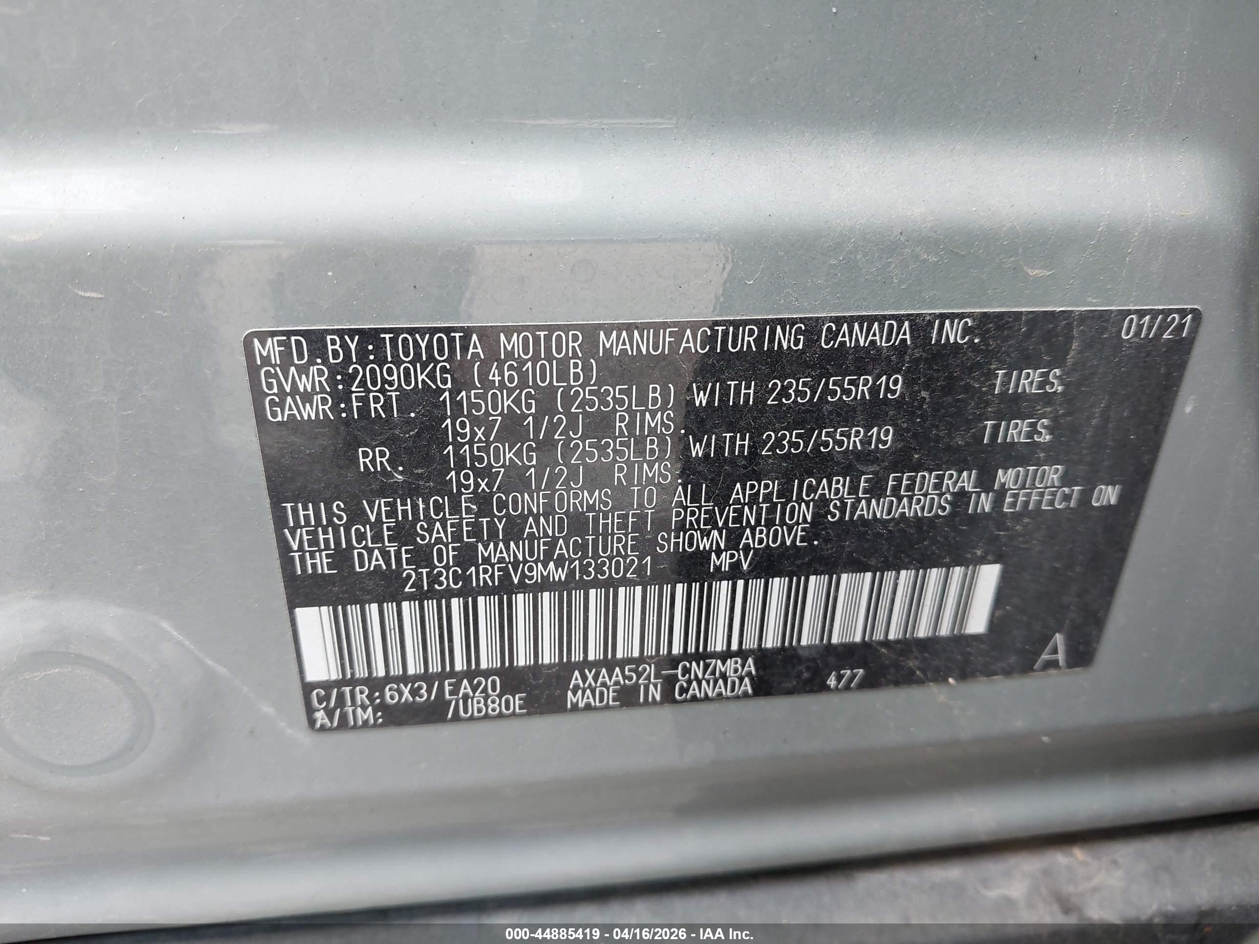 TOYOTA RAV4 image 9