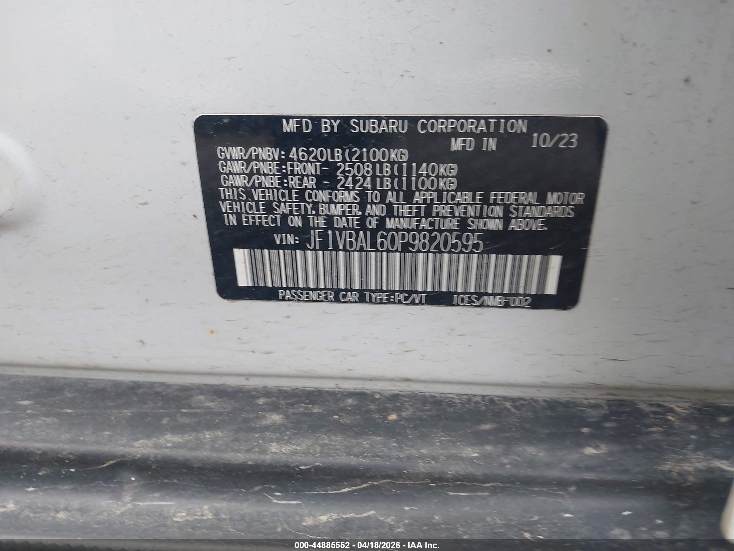 SUBARU WRX image 9