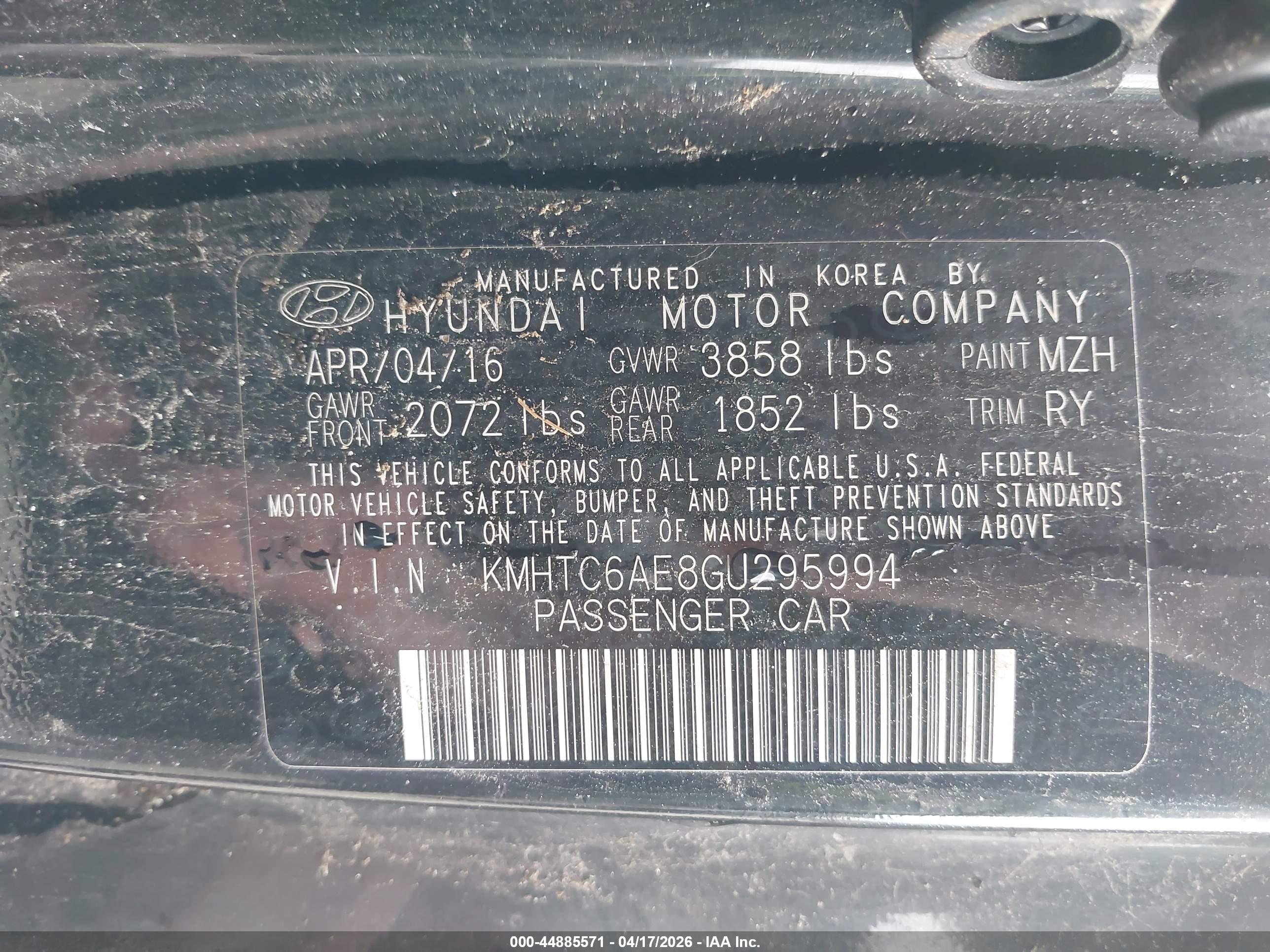 HYUNDAI VELOSTER image 9