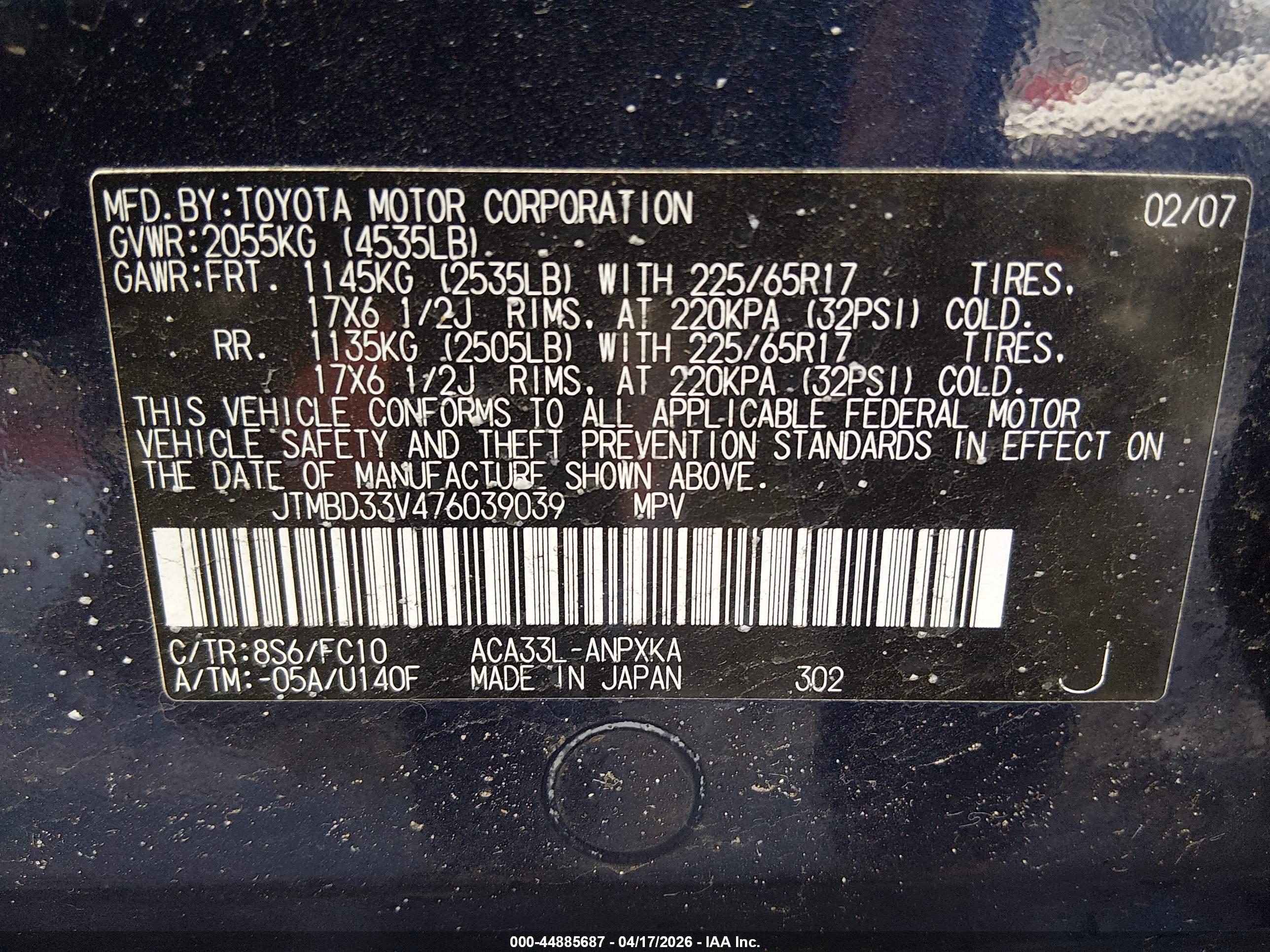 TOYOTA RAV4 image 9