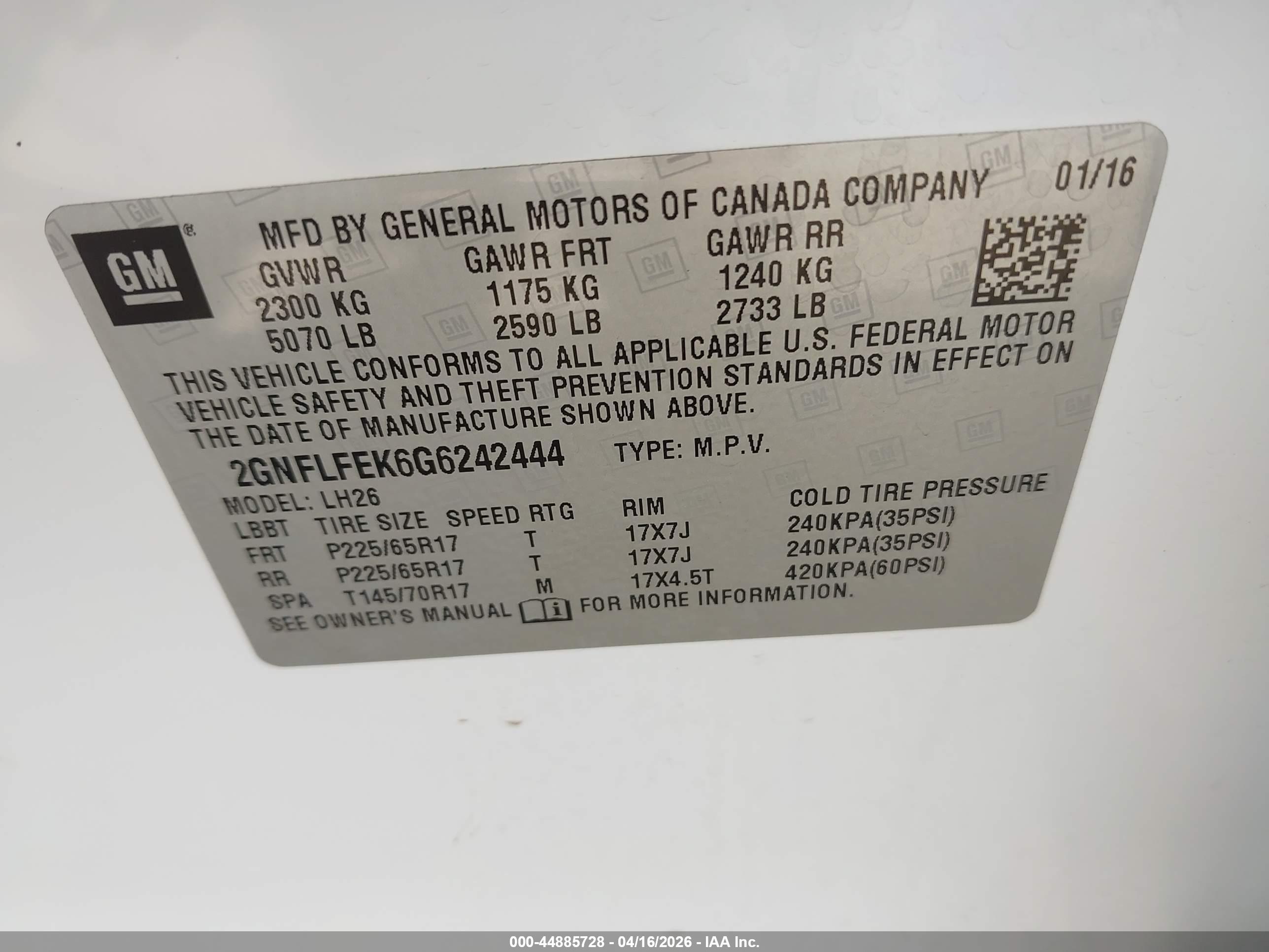 CHEVROLET EQUINOX image 9