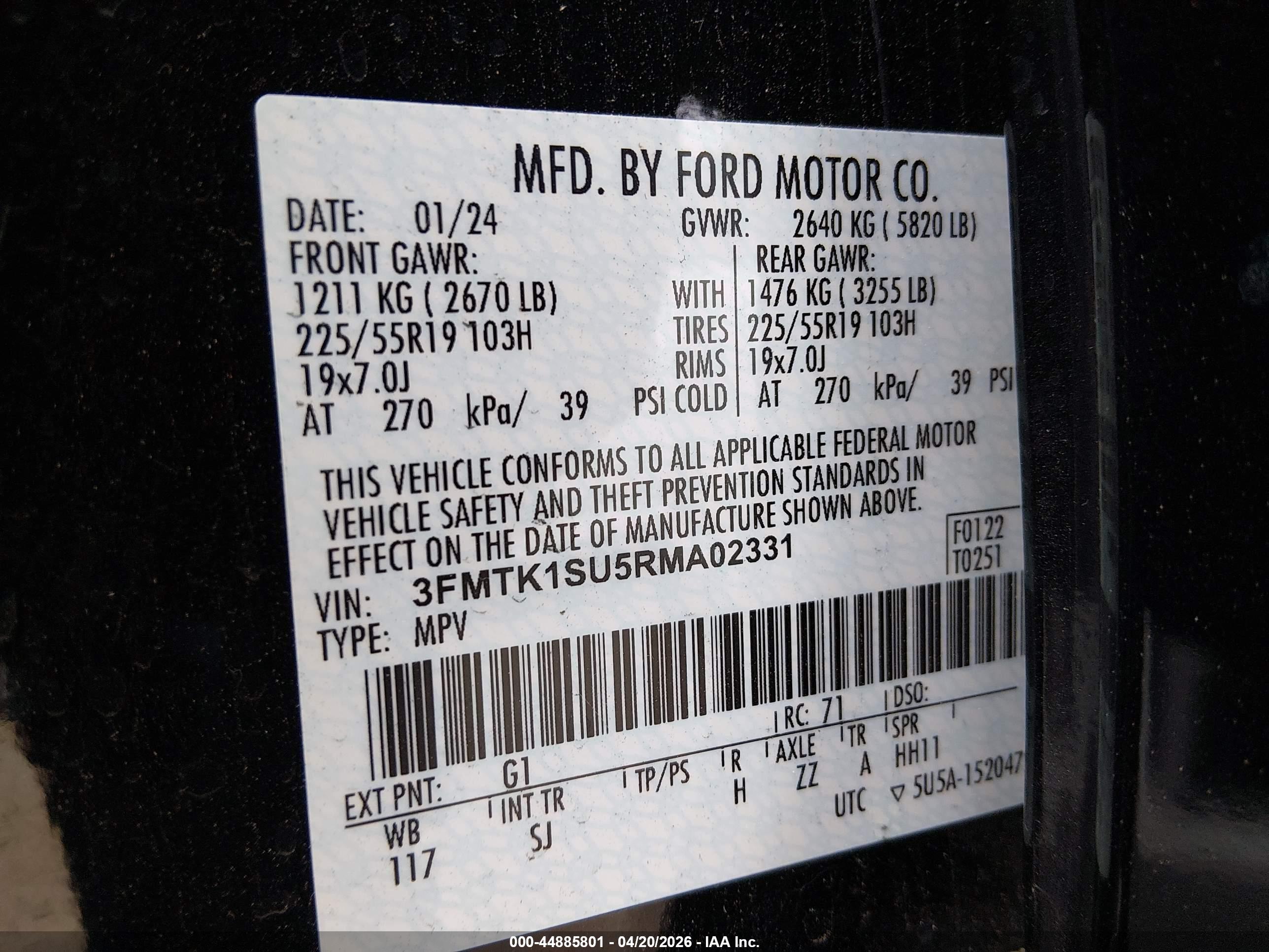 FORD MUSTANG image 9