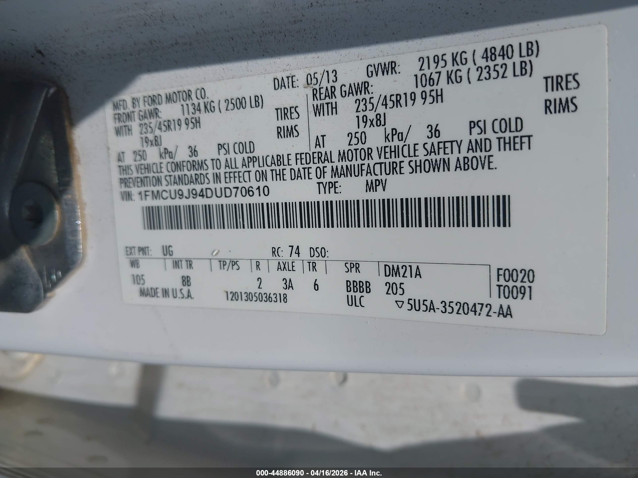 FORD ESCAPE image 9