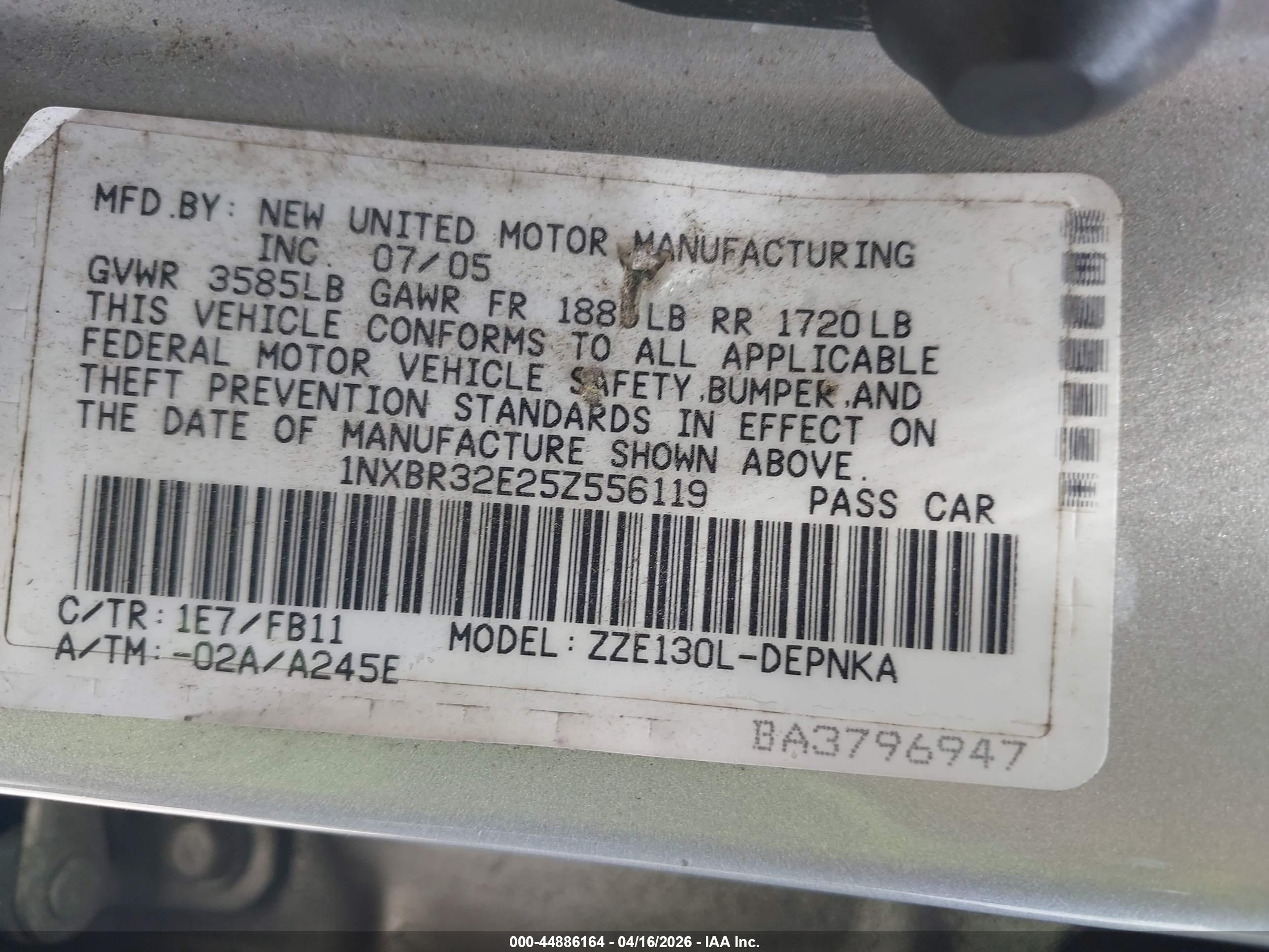 TOYOTA COROLLA image 9