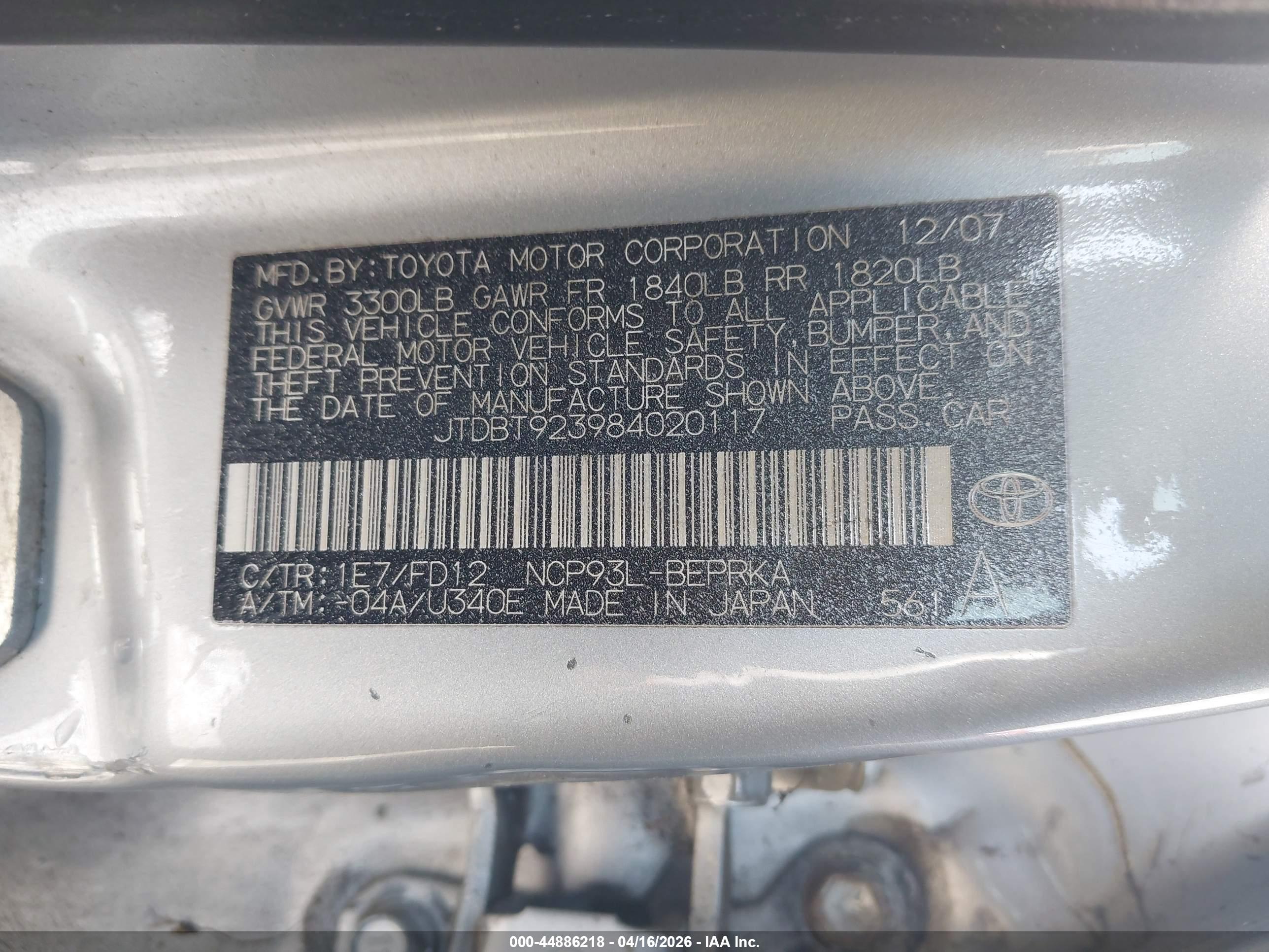 TOYOTA YARIS image 9