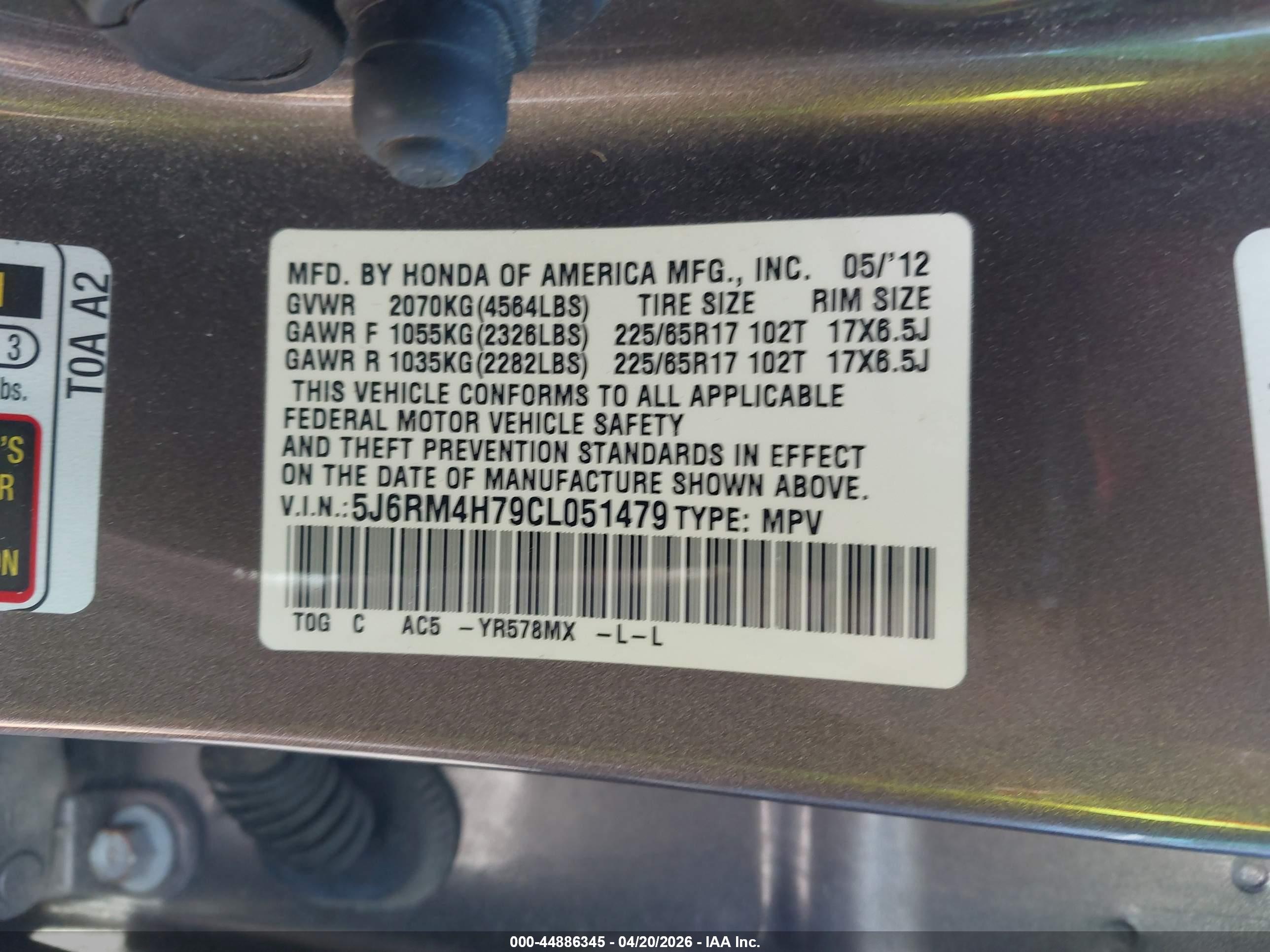 HONDA CR-V image 9