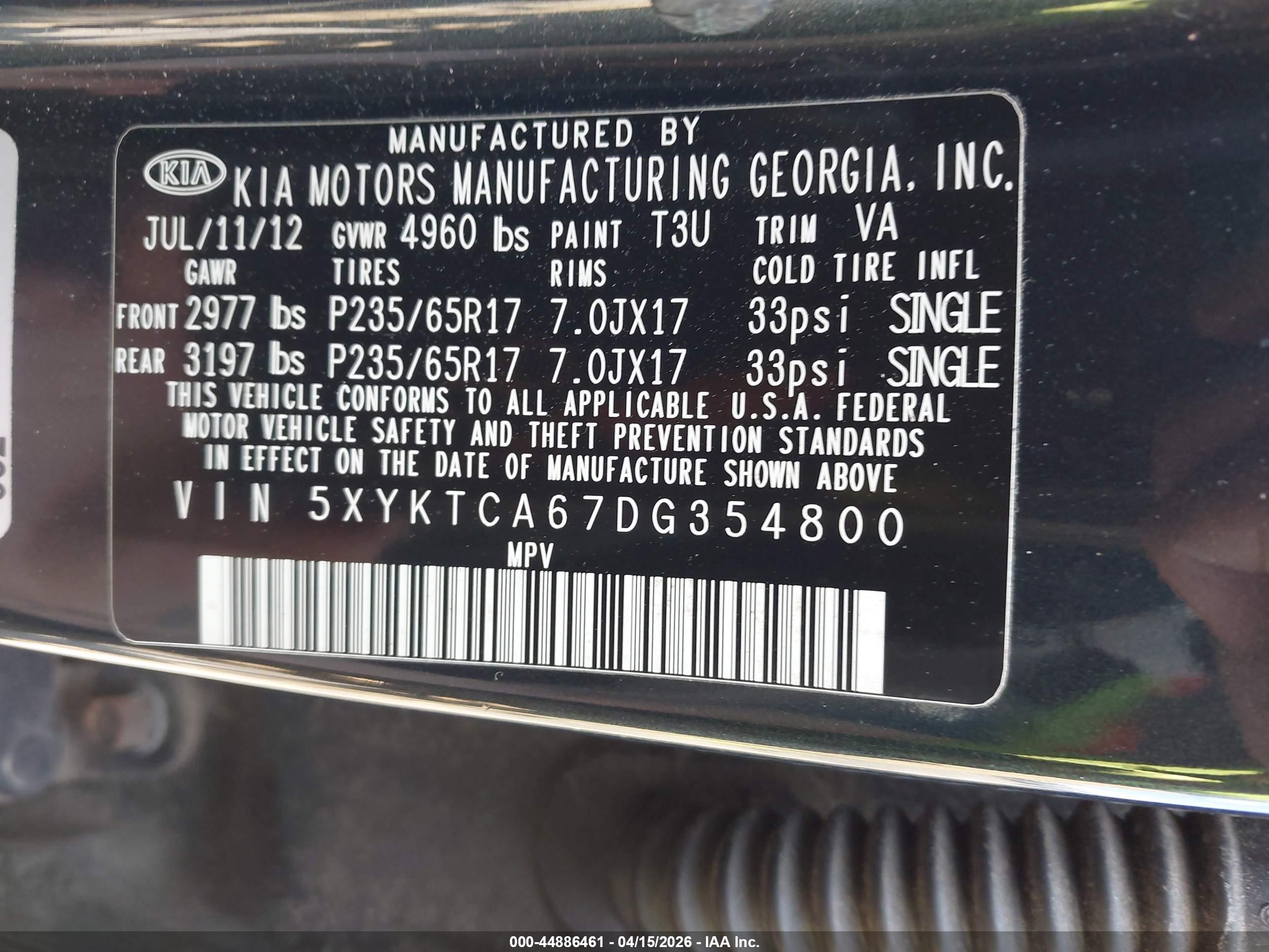 KIA SORENTO image 9