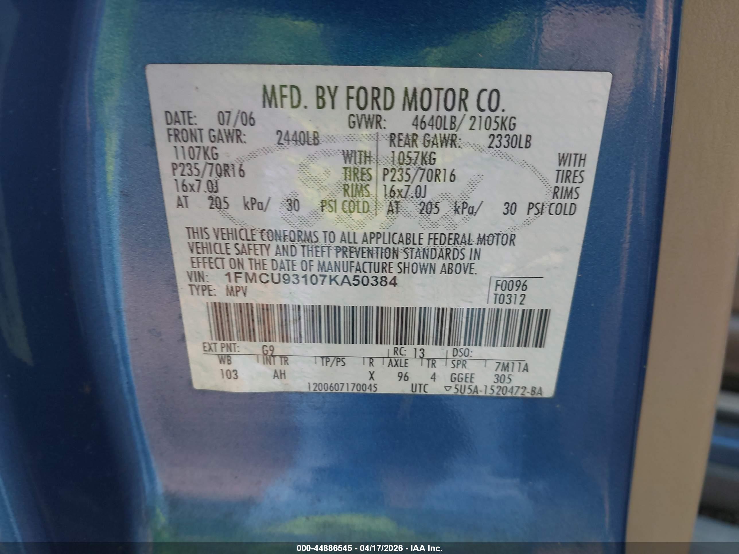 FORD ESCAPE image 9