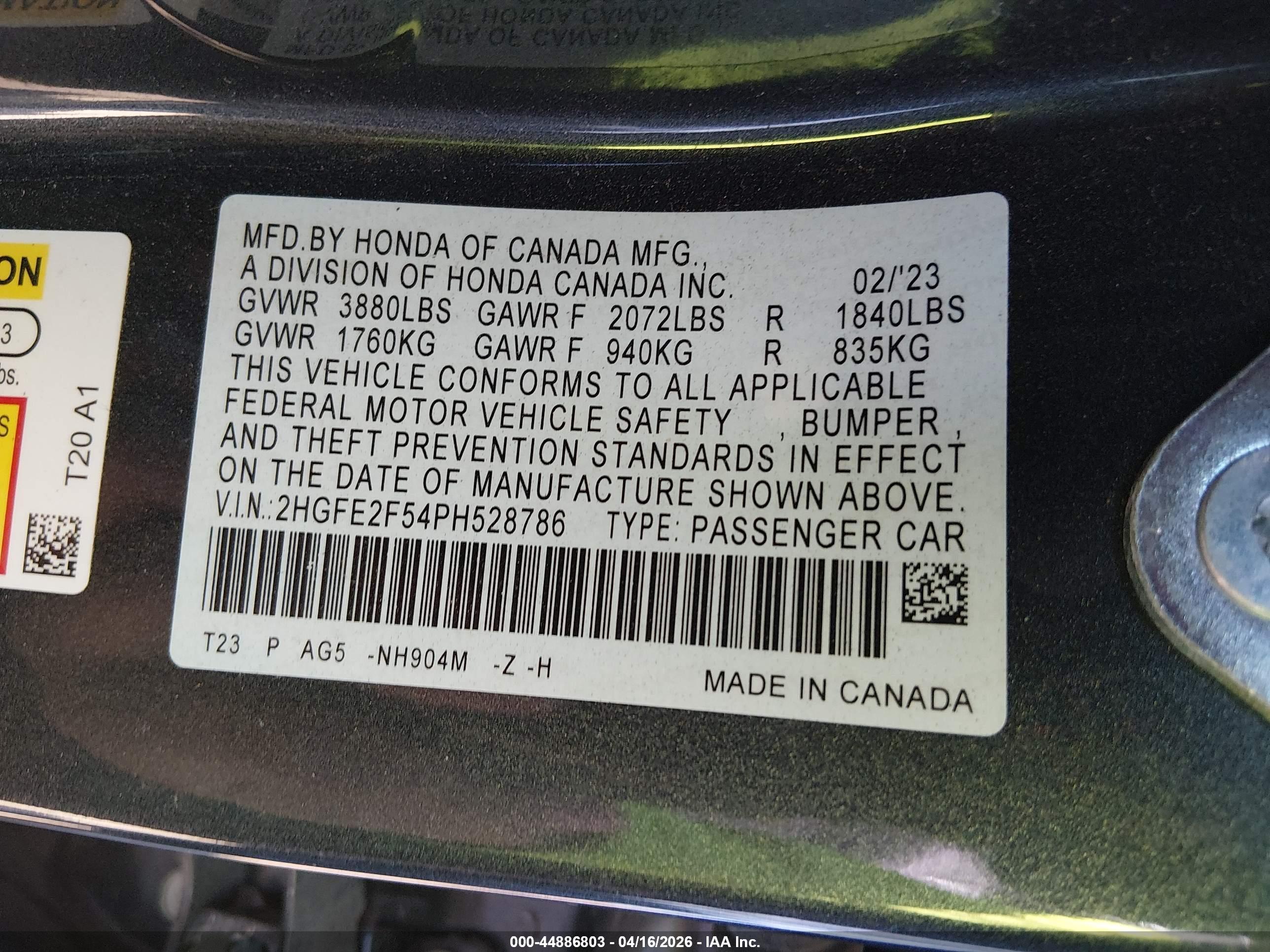 HONDA CIVIC image 9