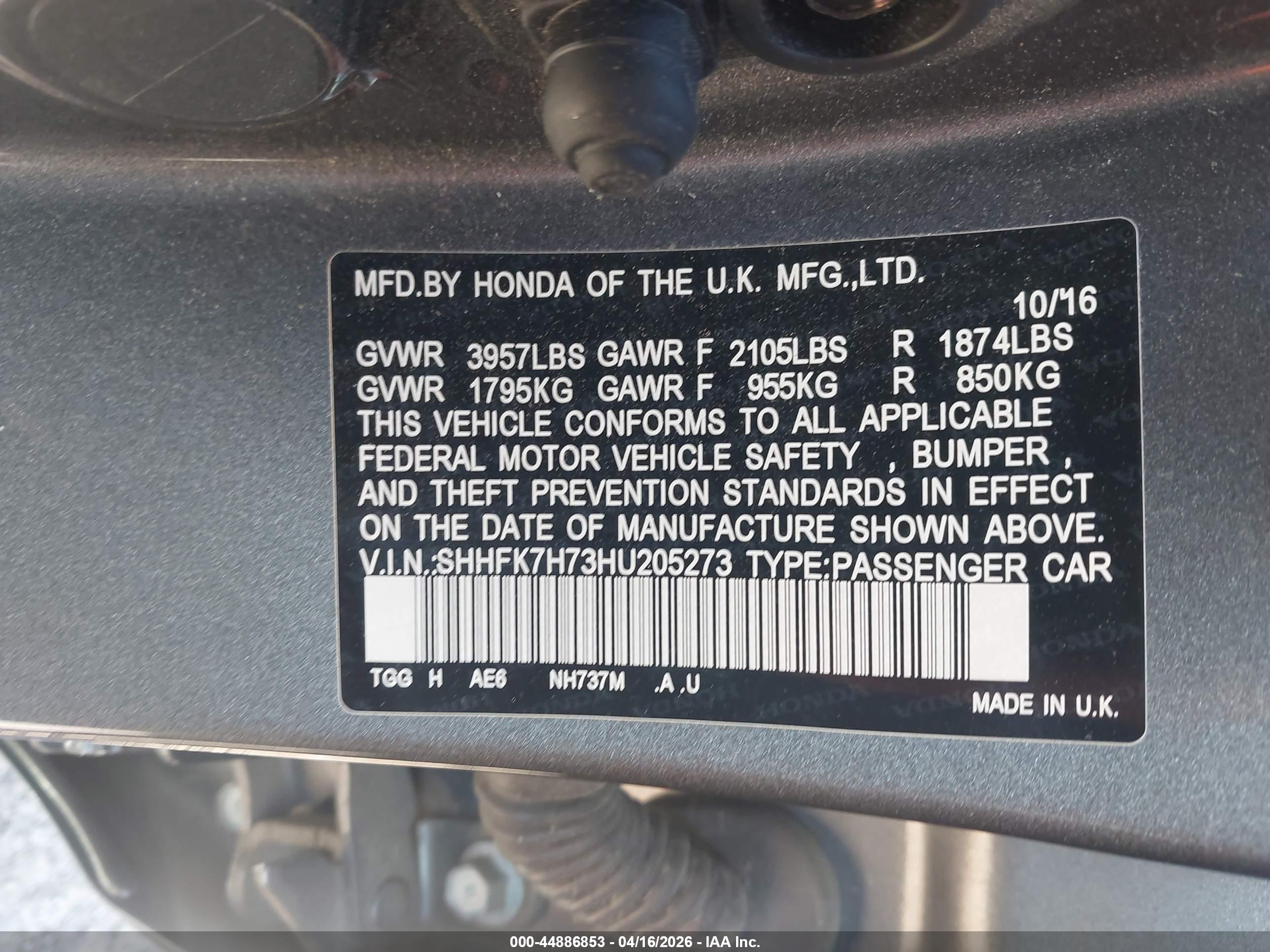 HONDA CIVIC image 9