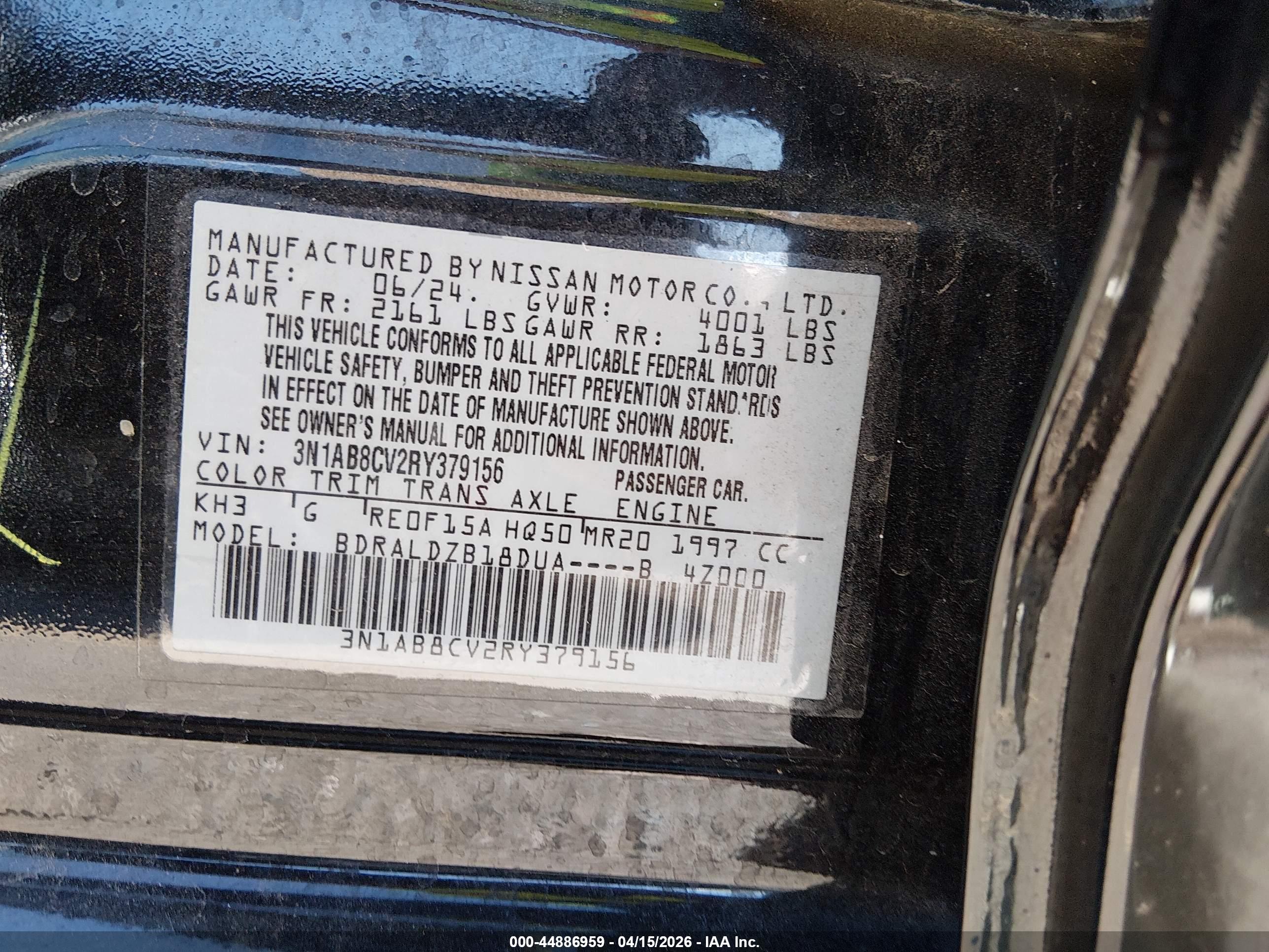 NISSAN SENTRA image 9