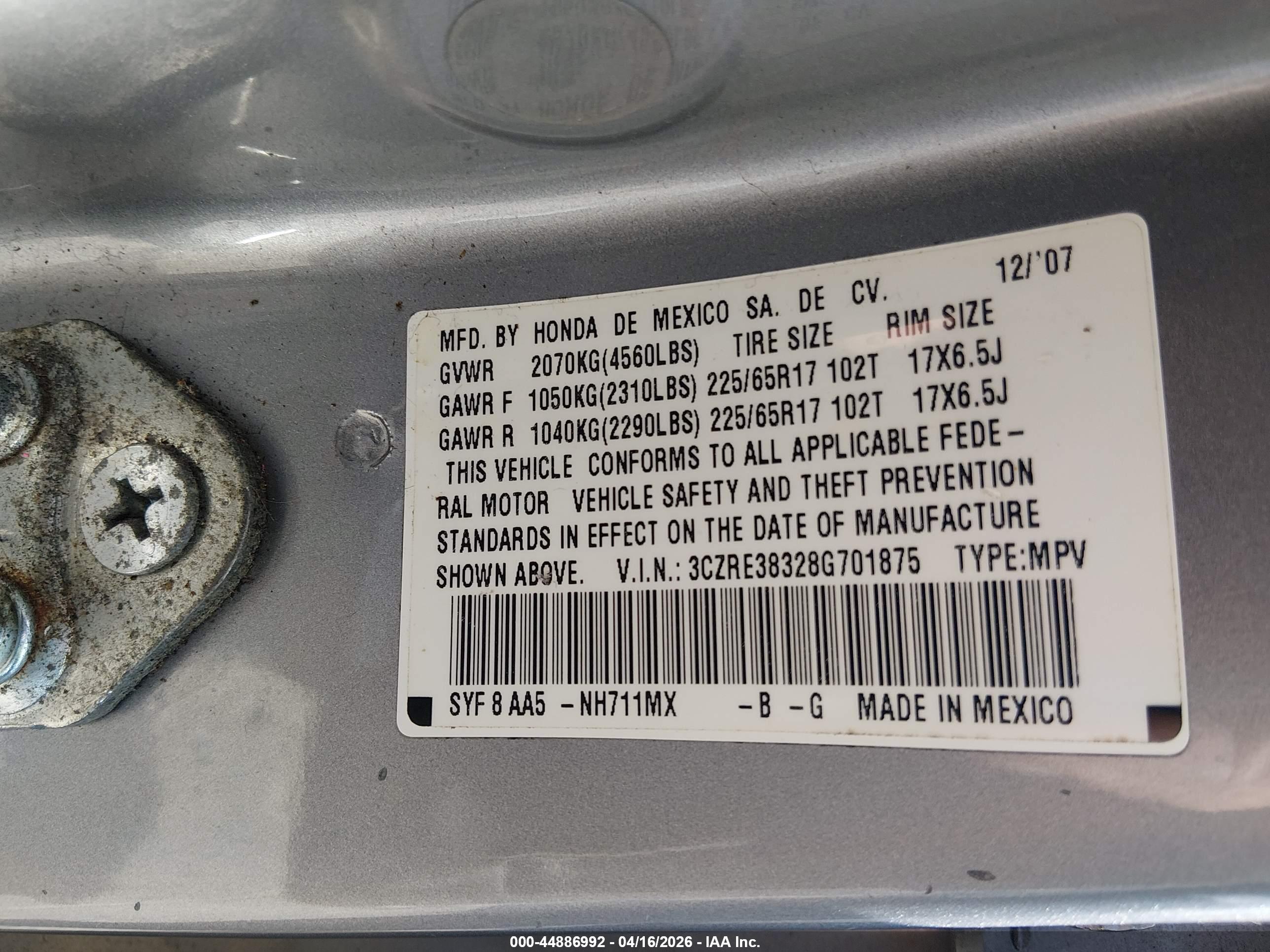 HONDA CR-V image 9