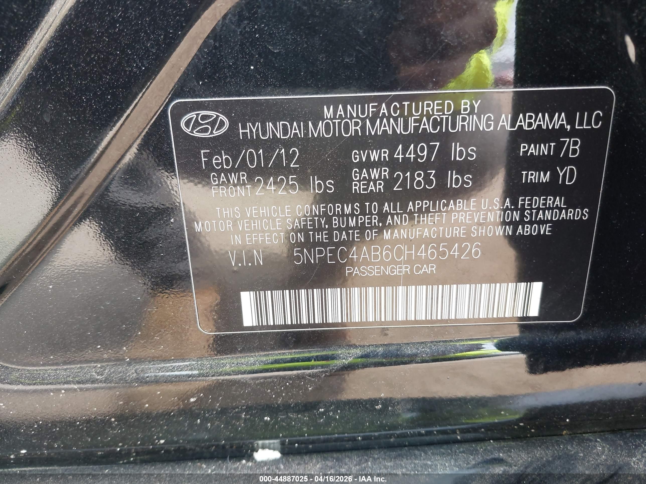 HYUNDAI SONATA image 9