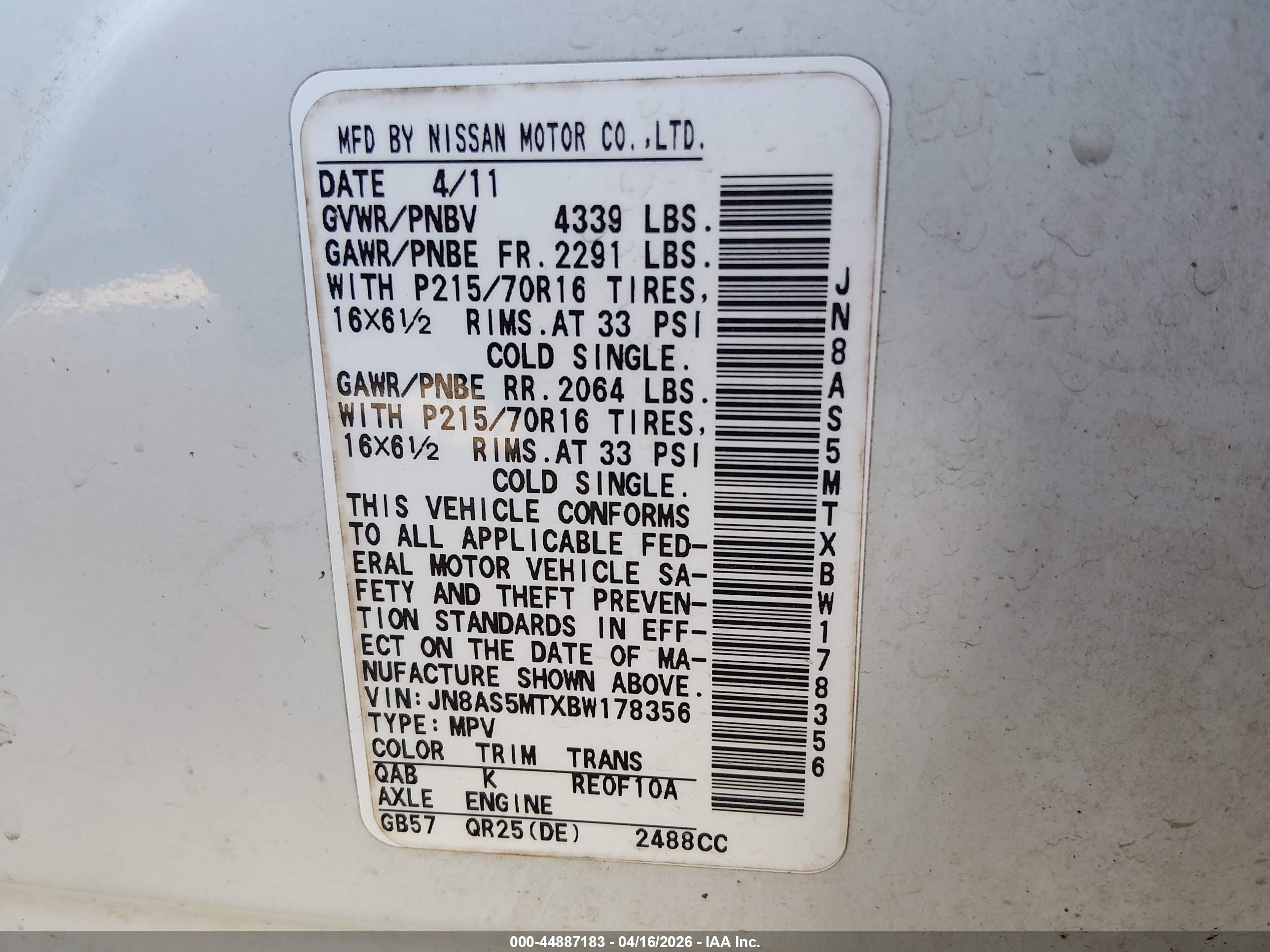 NISSAN ROGUE image 9