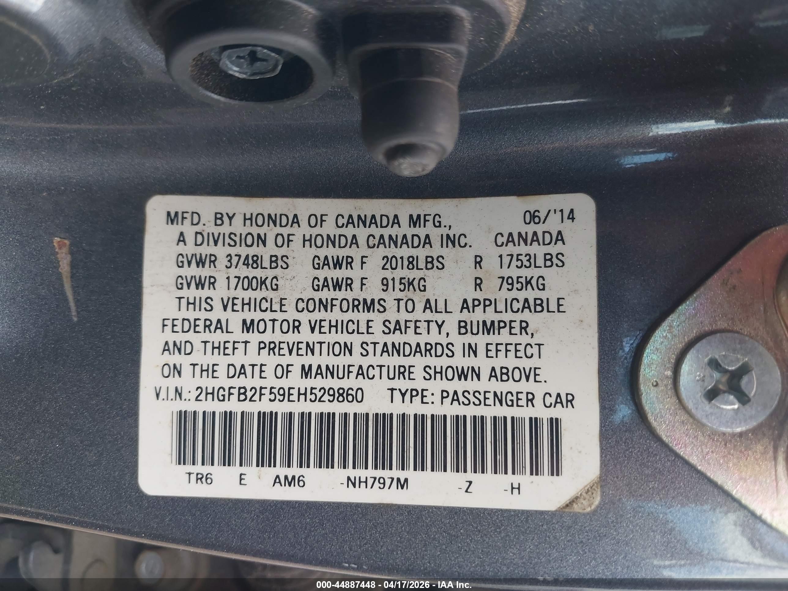 HONDA CIVIC image 9