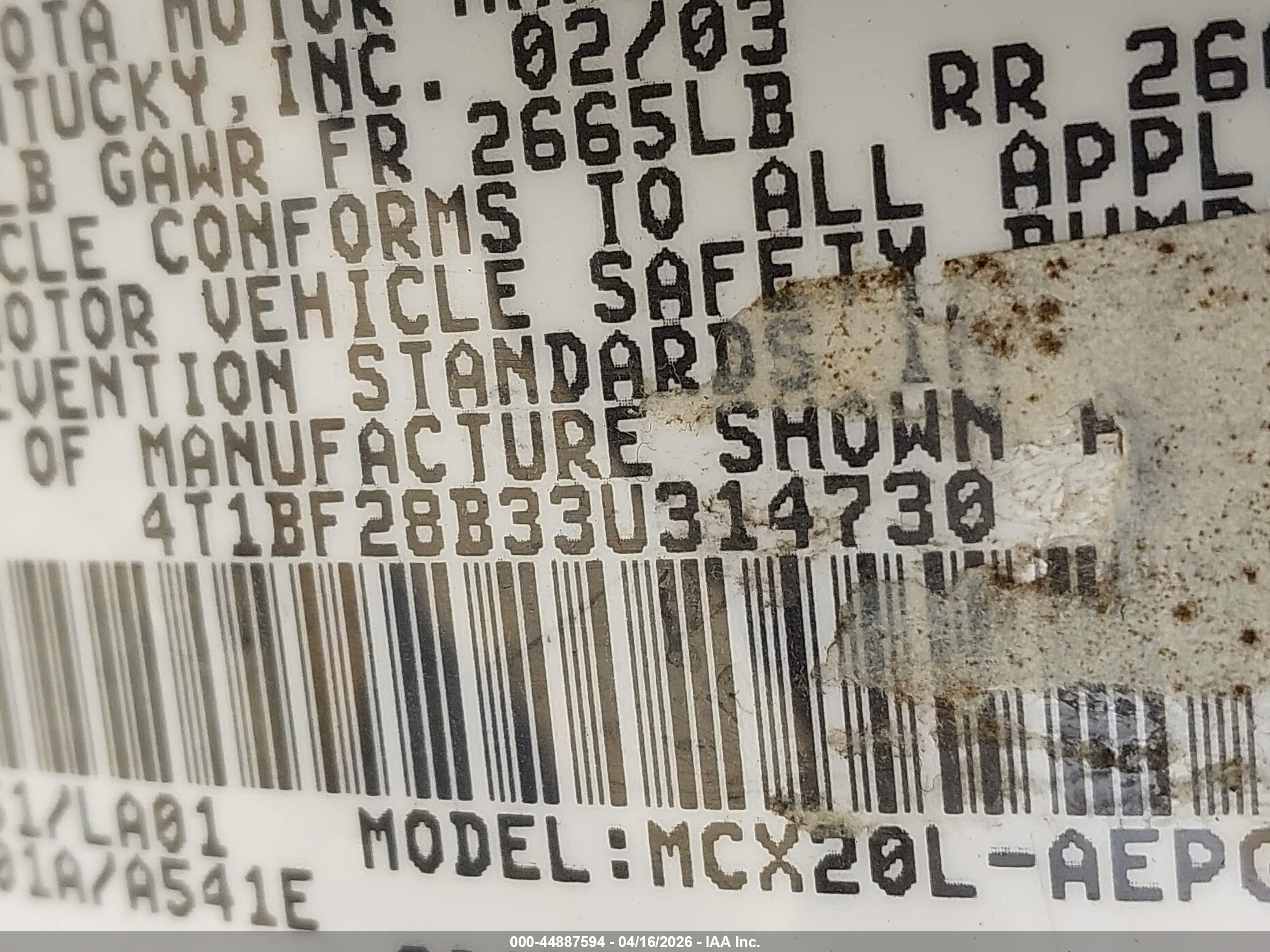 TOYOTA AVALON image 9