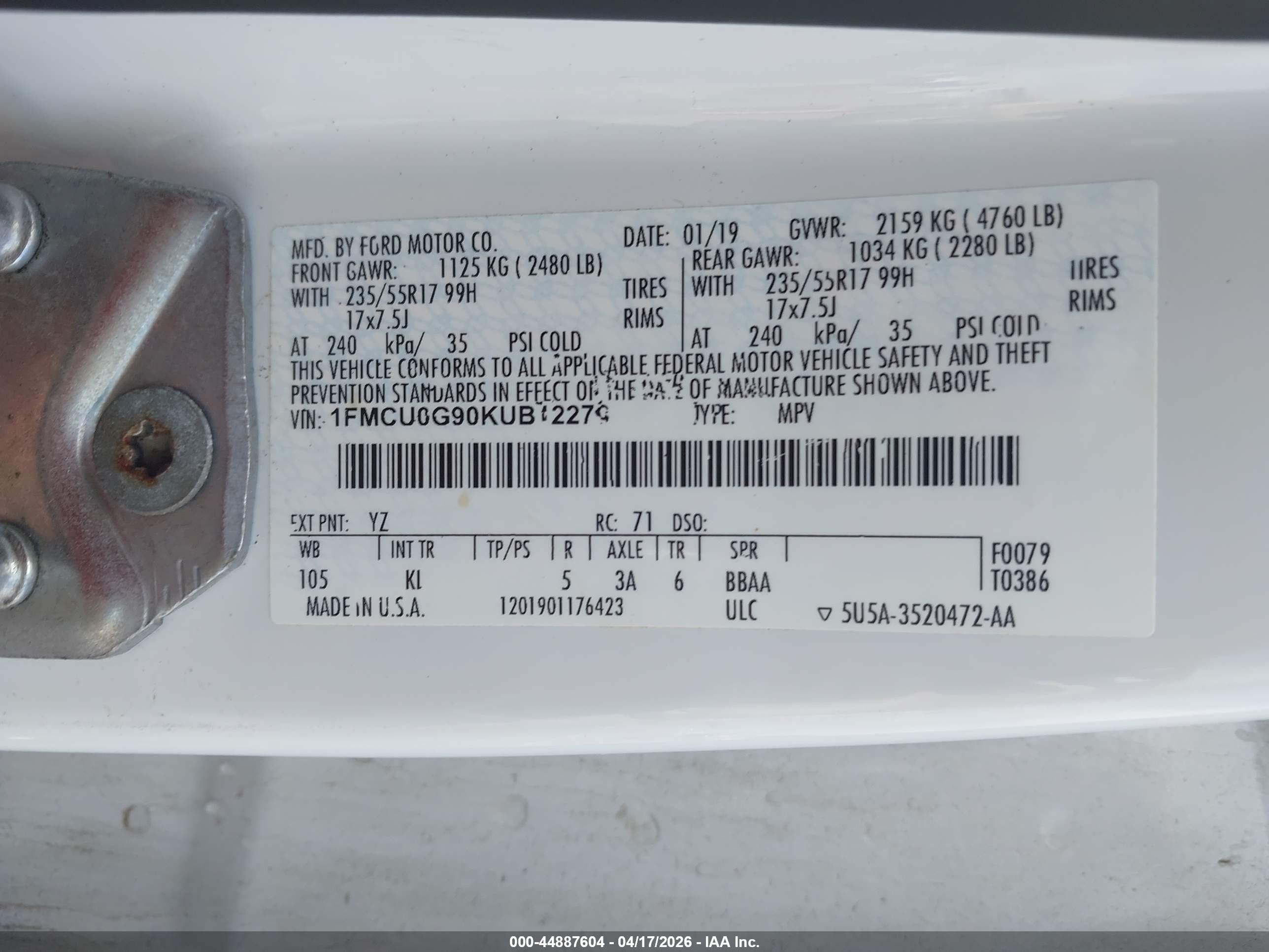 FORD ESCAPE image 9