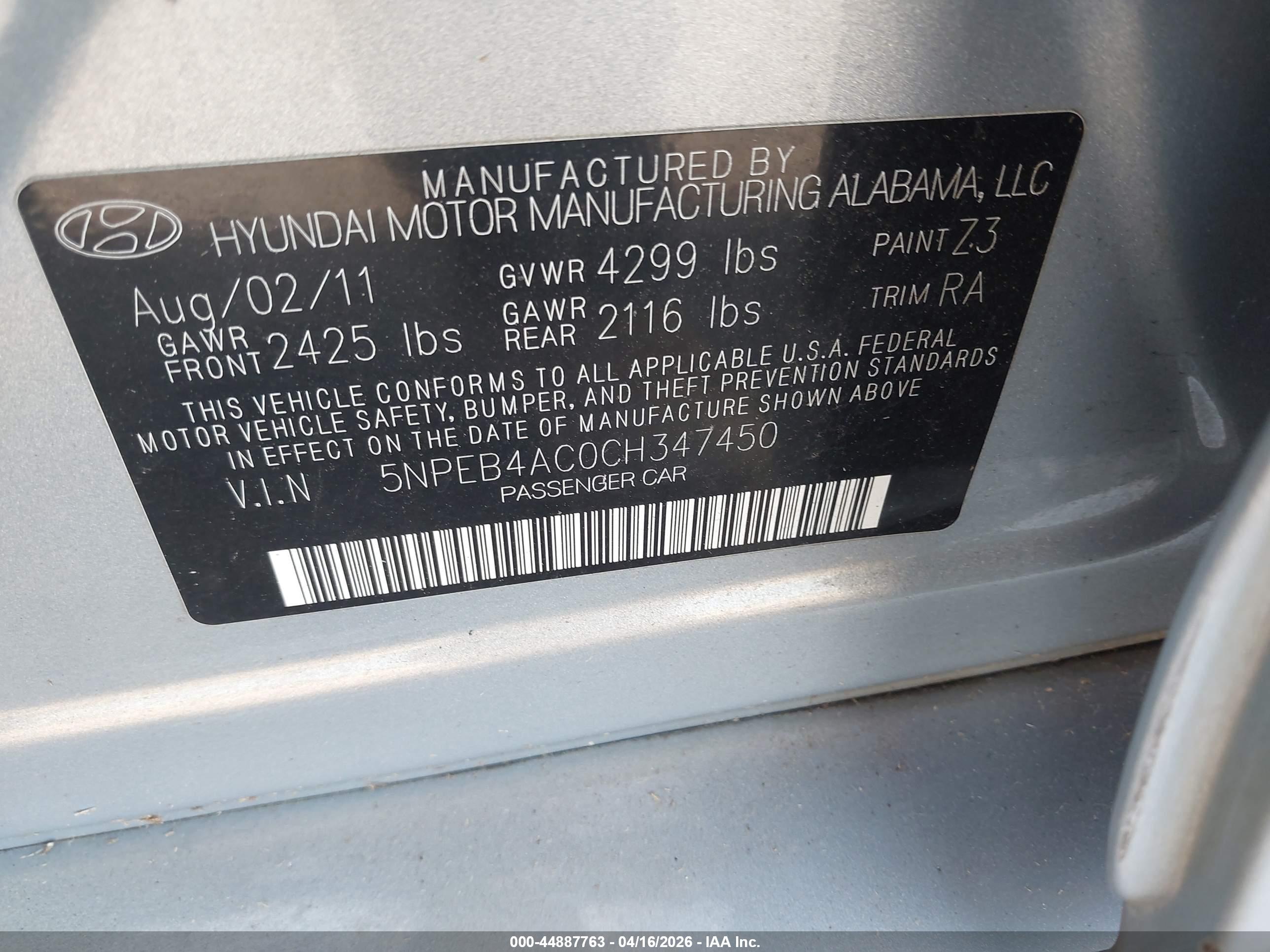 HYUNDAI SONATA image 9