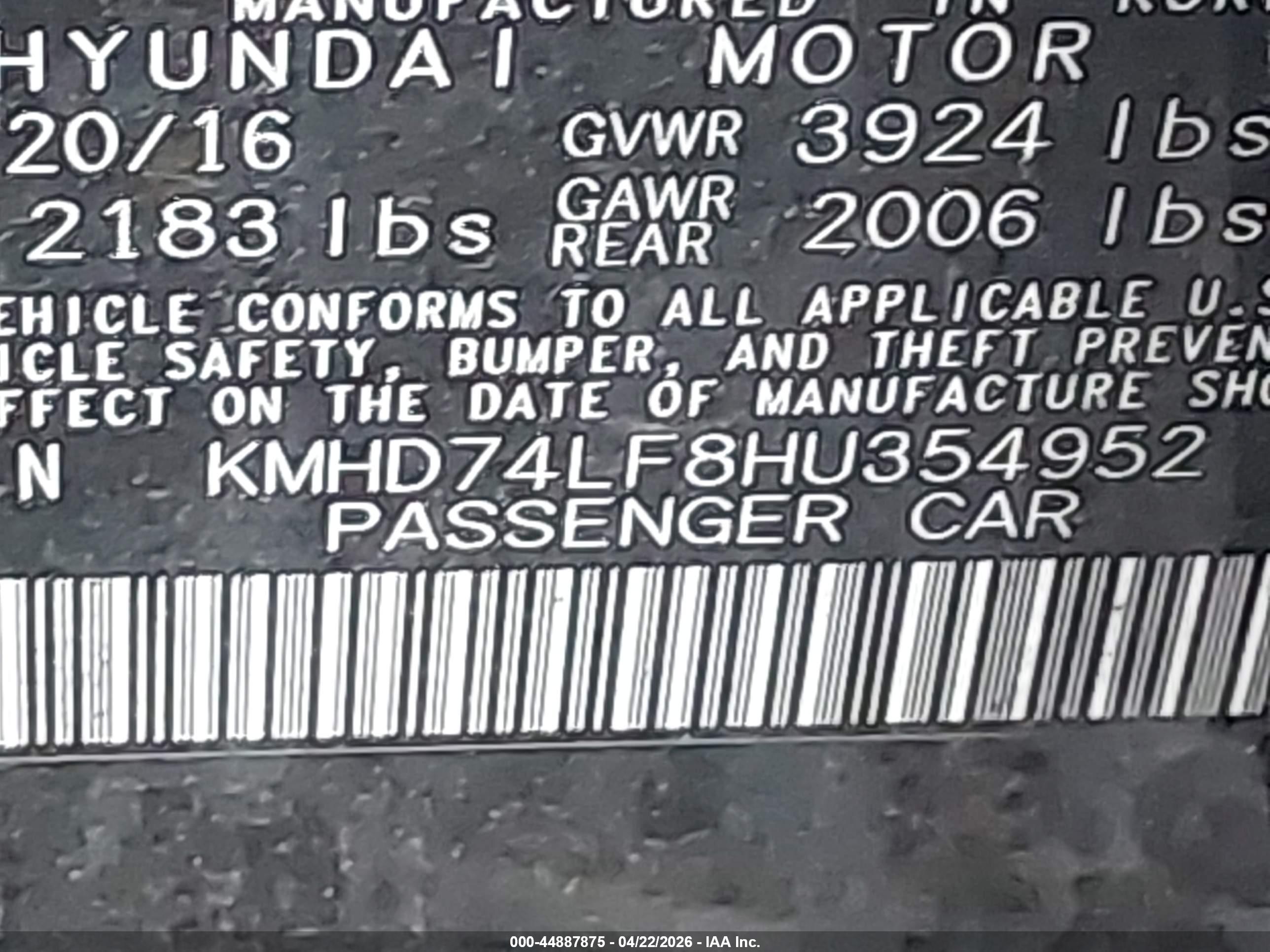 HYUNDAI ELANTRA image 9