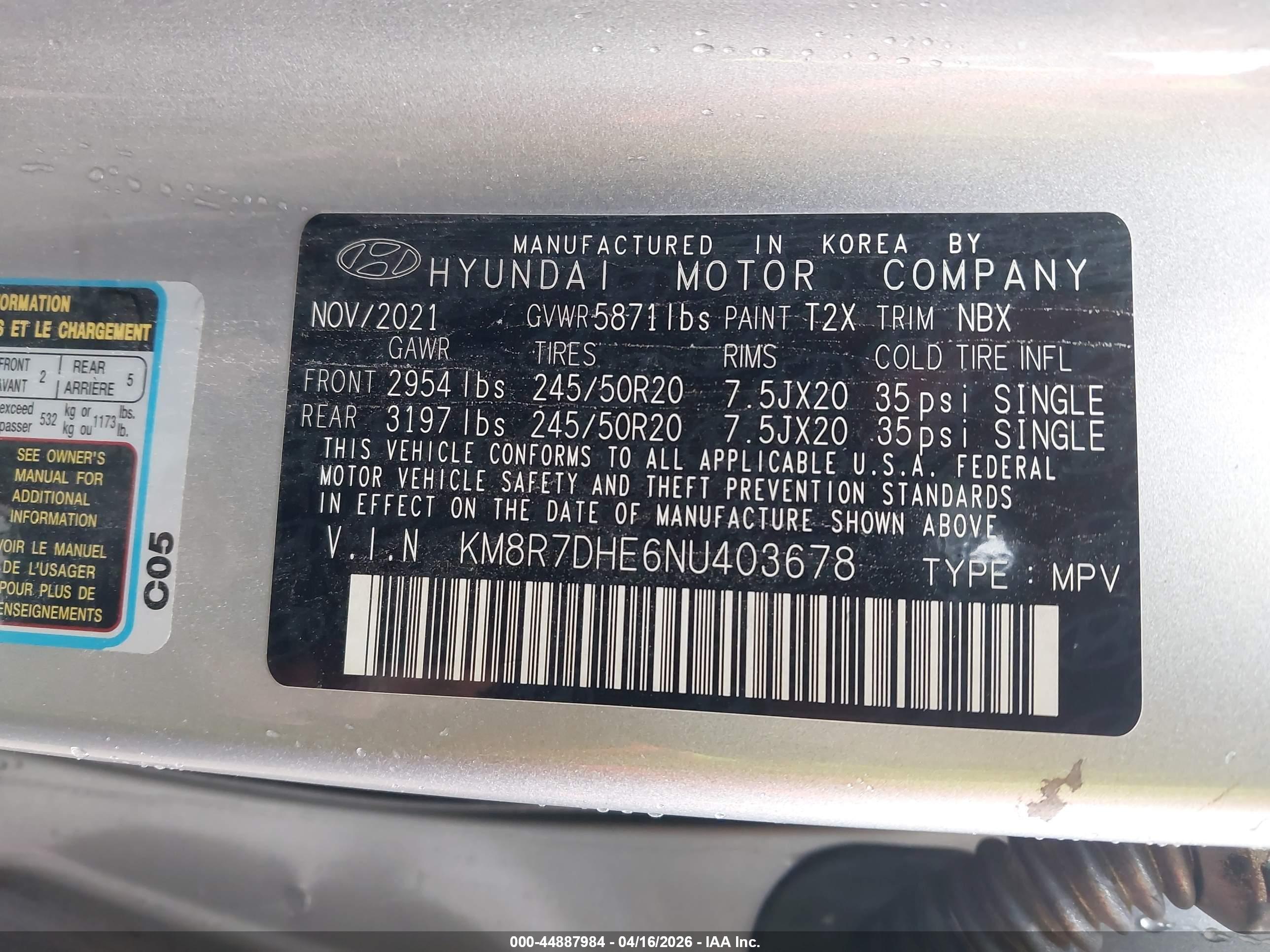 HYUNDAI PALISADE image 9