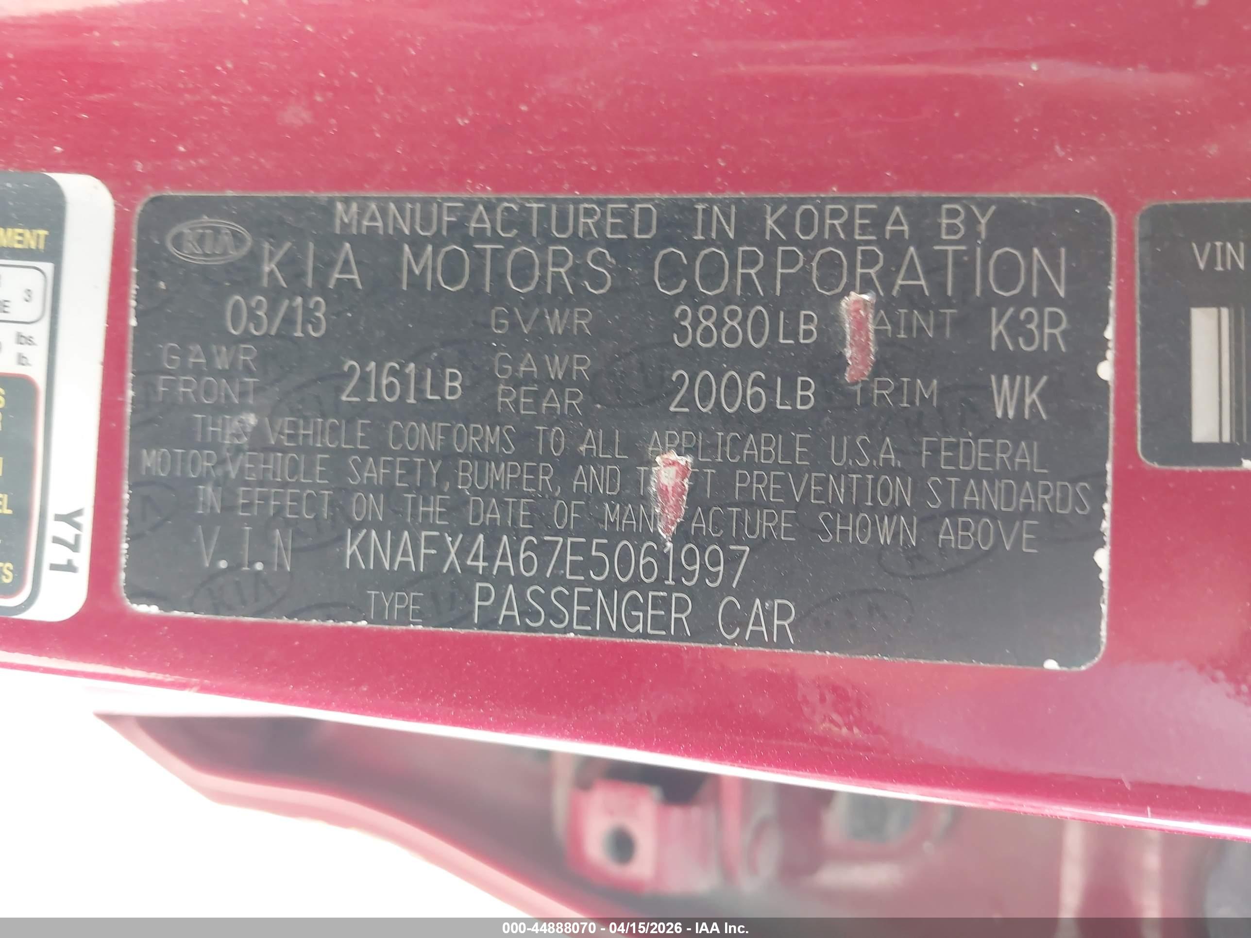 KIA FORTE image 9