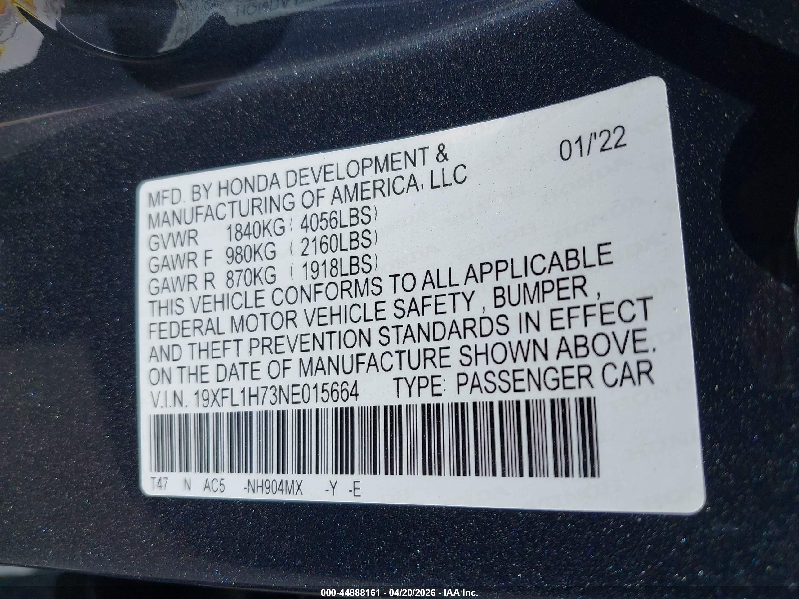 HONDA CIVIC image 9