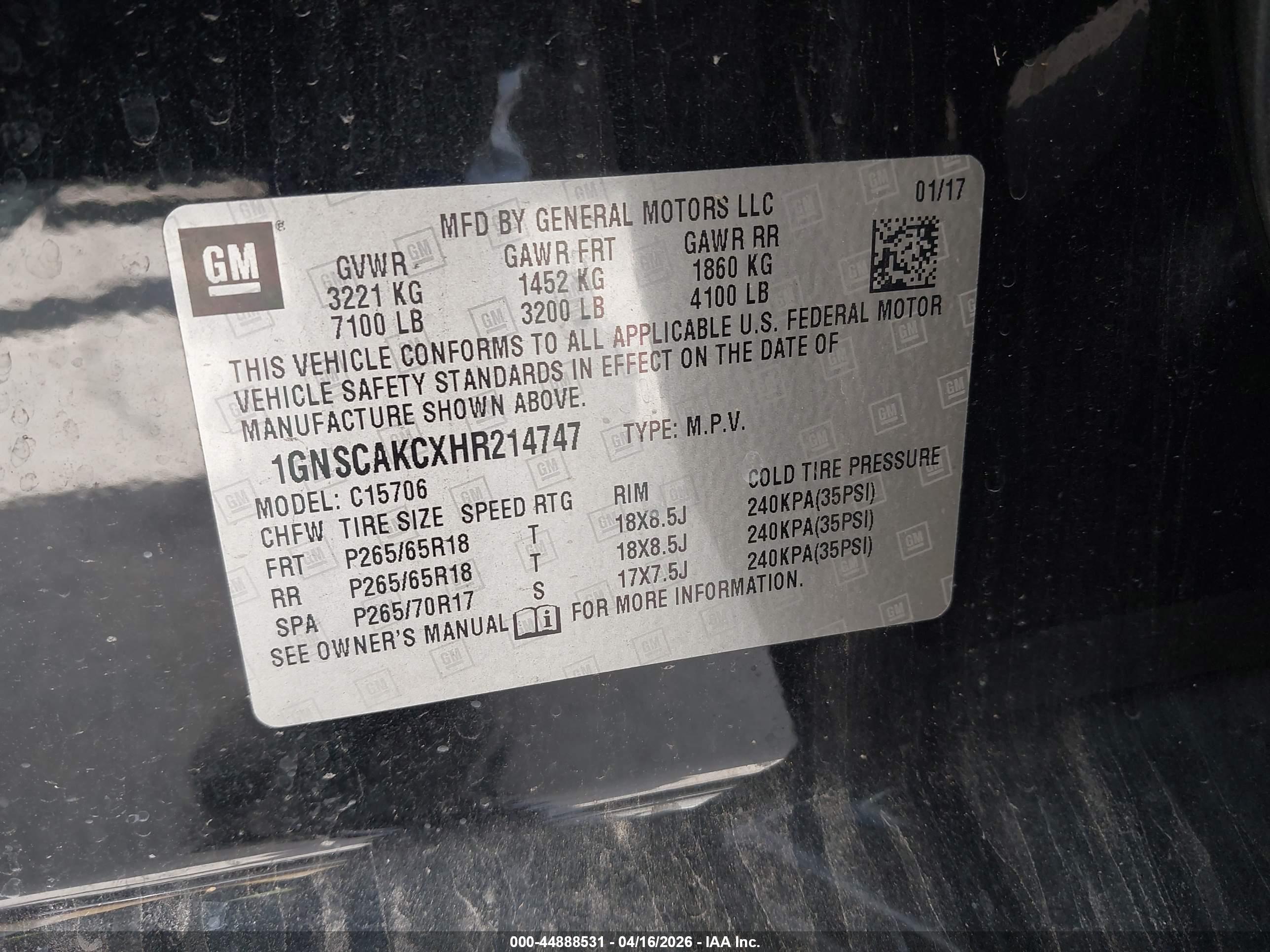 CHEVROLET TAHOE image 9