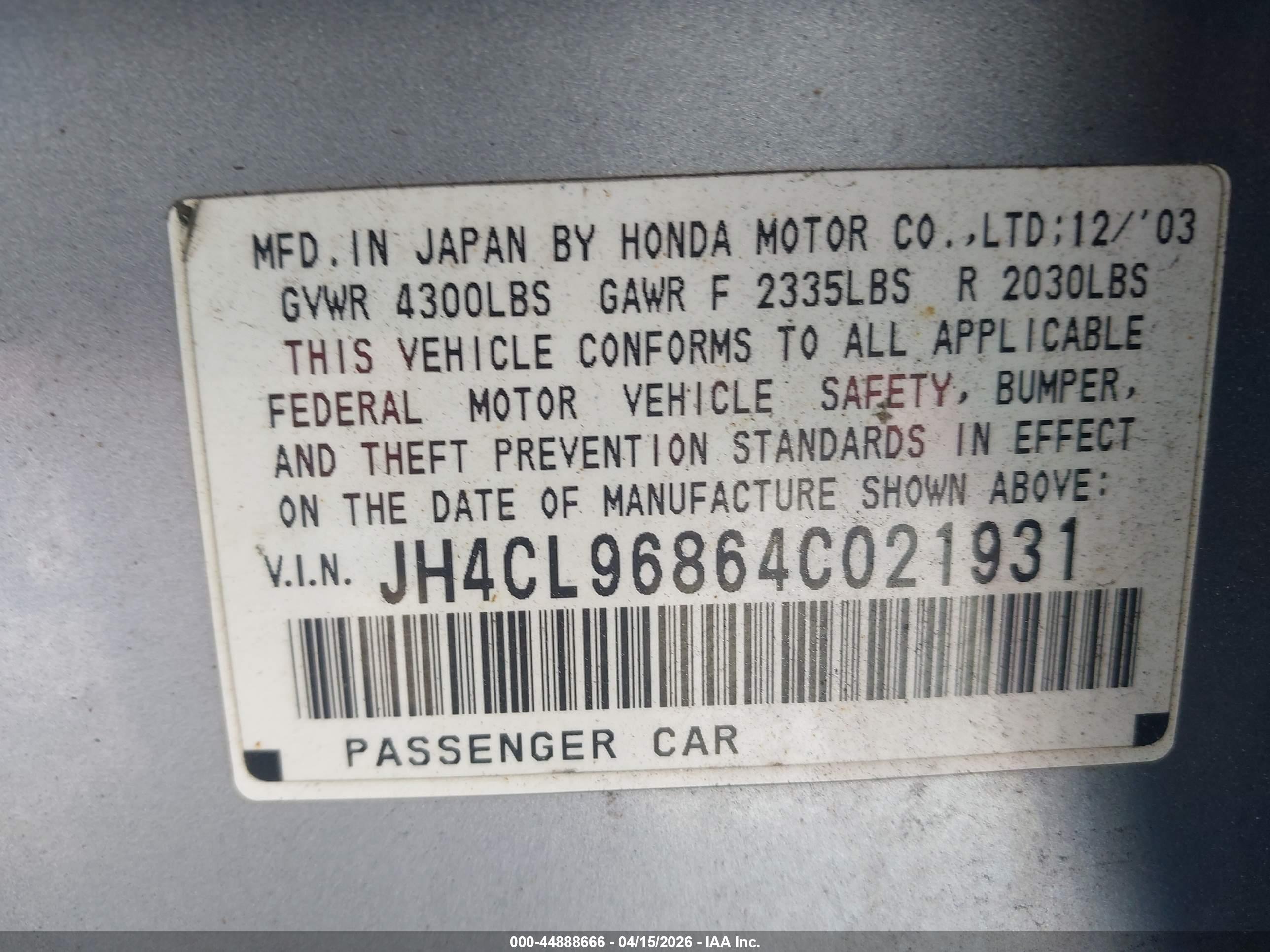 ACURA TSX image 9
